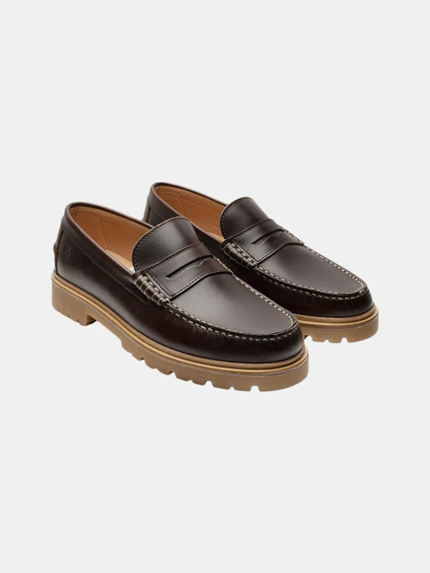 Austin 5.0 Loafers Dark Brown Low Impact Design Autumn Tone