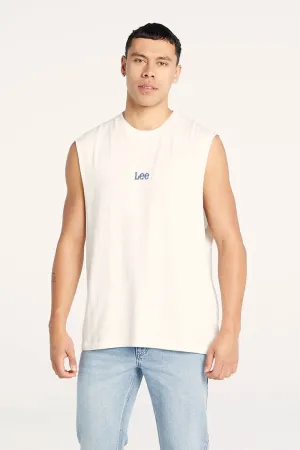 Open Glow DoubleLayered Structure Altos Muscle Vintage White