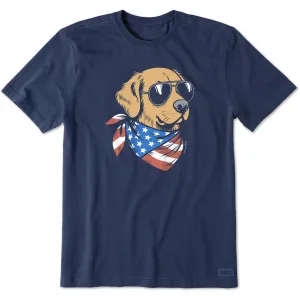 thermal Men's Golden Patriot Short Sleeve Tee