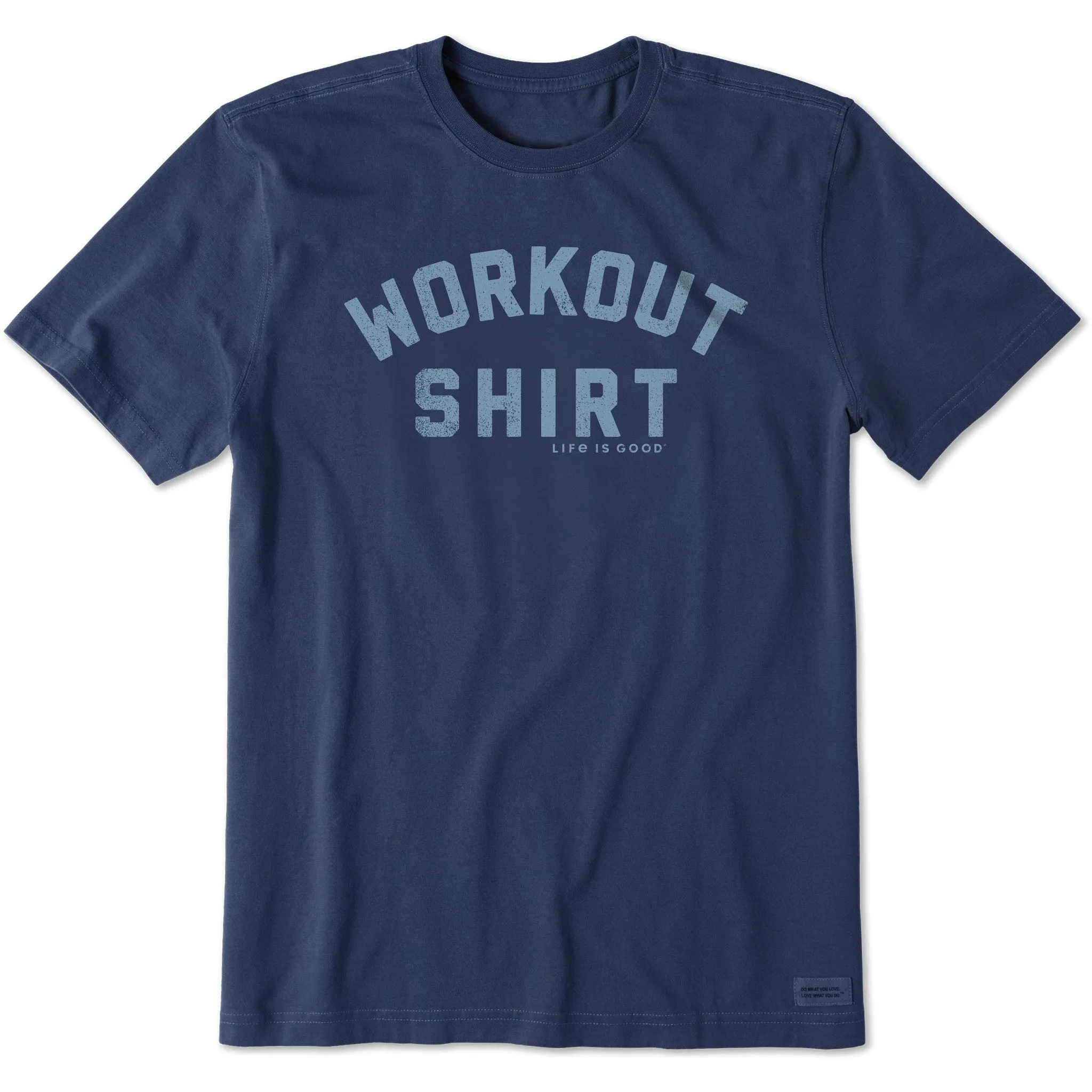 Men's Workout Shirt Short Sleeve Crusher Tee QuickDryTechnology