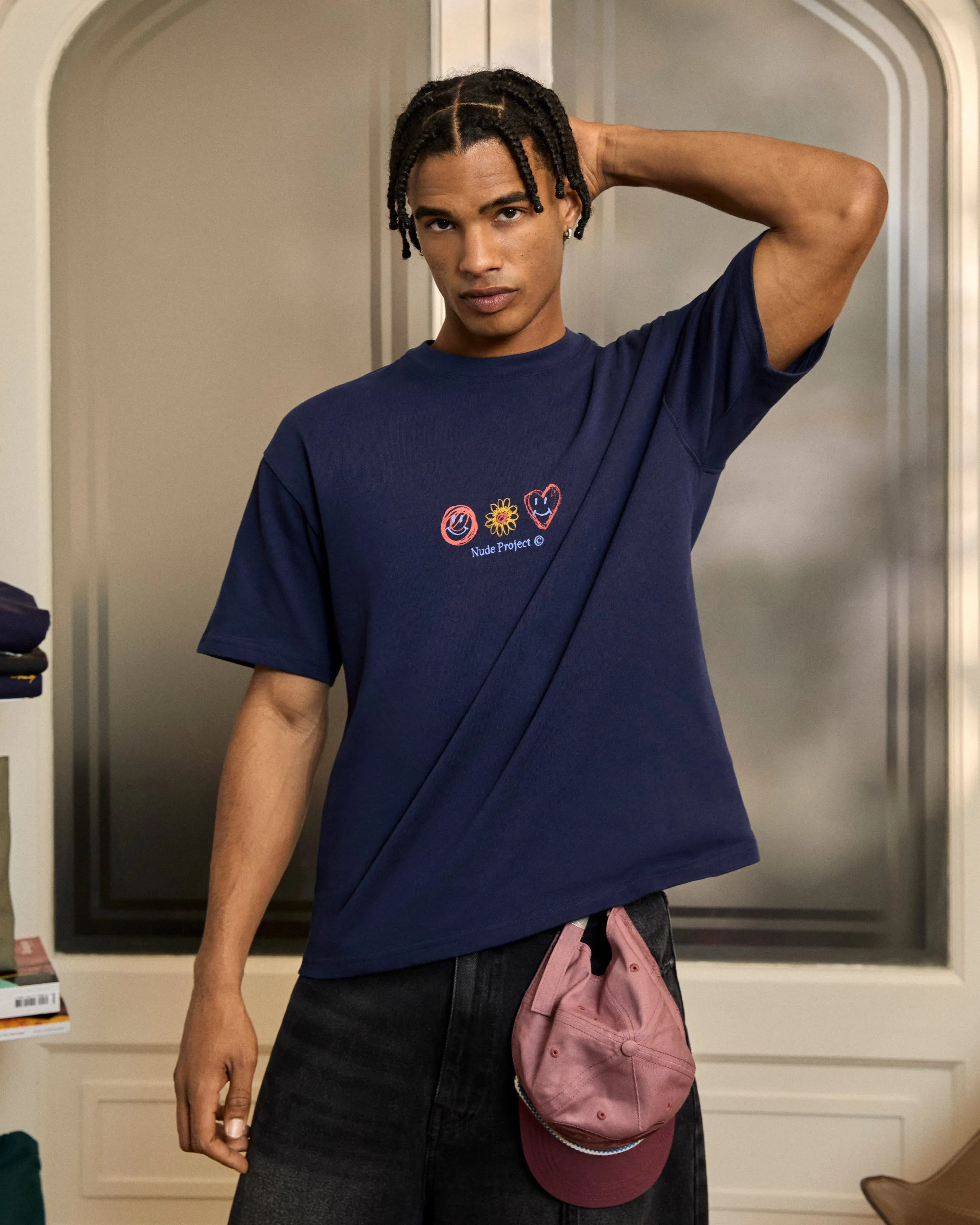 Bold Style Active Design Jarron Tee Navy