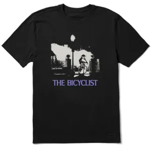 Men's The Bicyclist Short Sleeve Tee RelaxedFit Active Comfort Wear