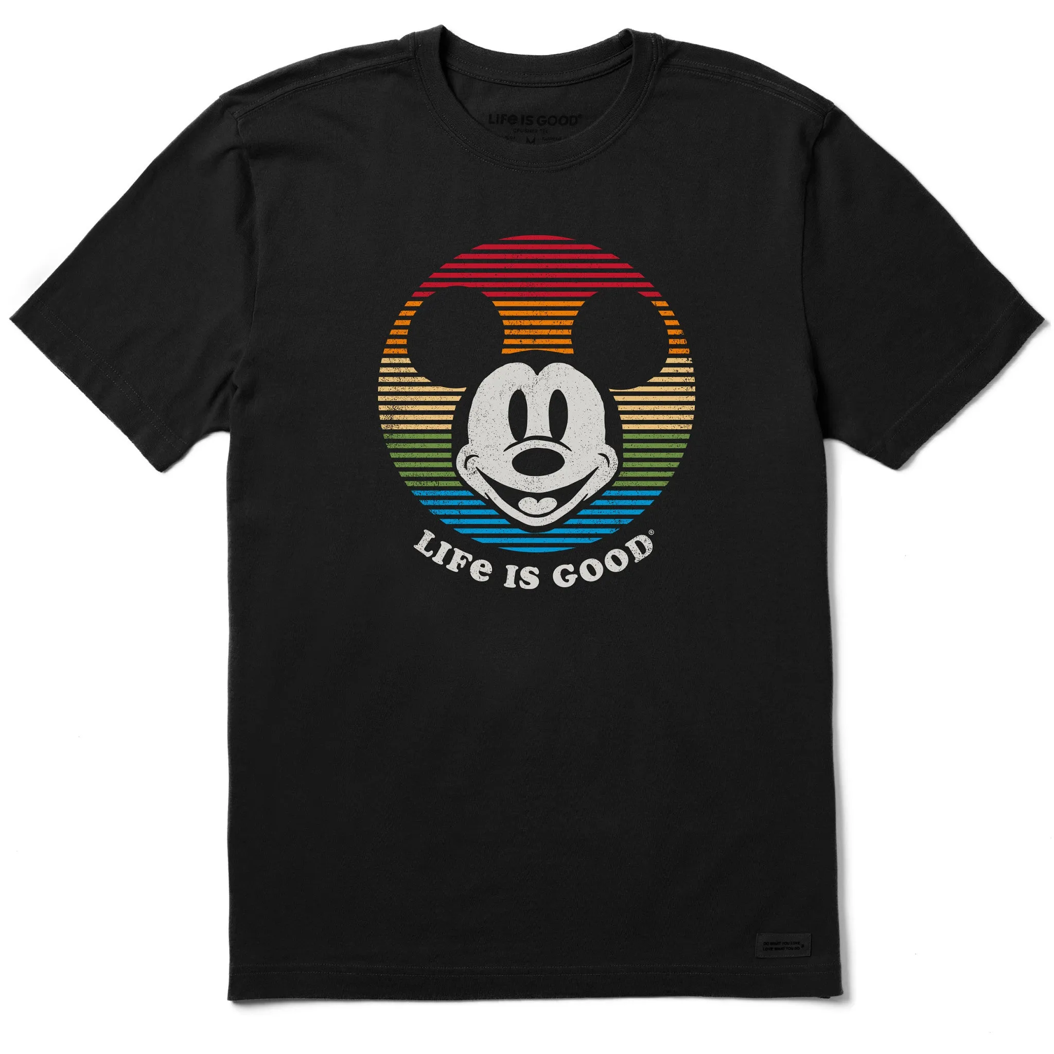 Men's Willie Stripes Circle Short Sleeve Tee No-Shrink Fabric