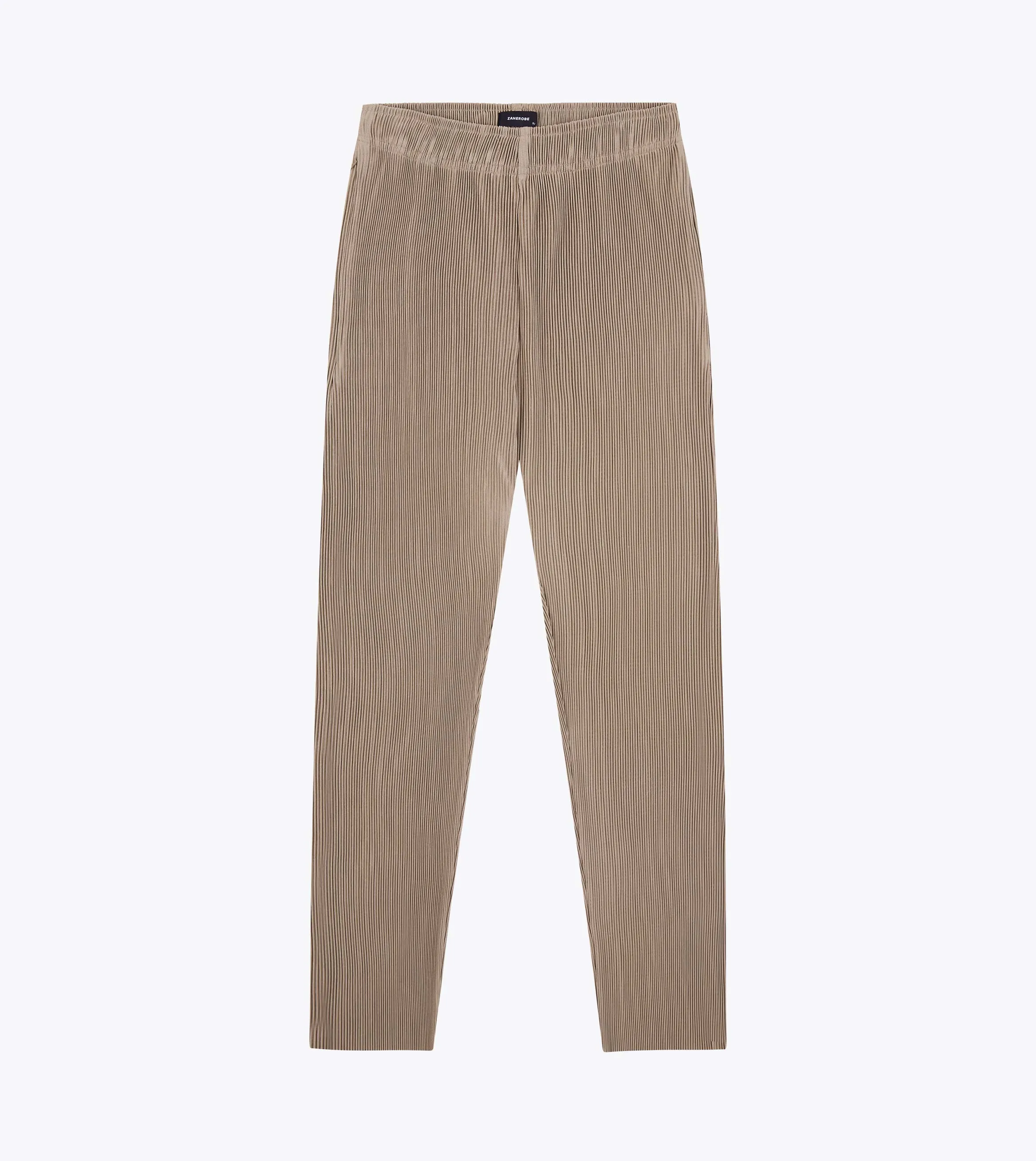 Timeless Fit Pleated Pant Khaki