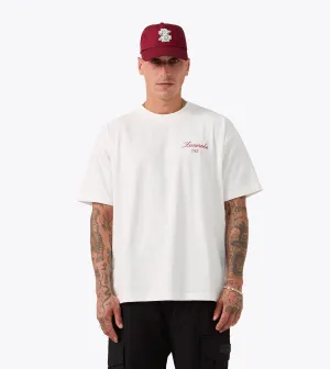 Comfy Wear Fit ZR Bakery Box Tee Vintage White