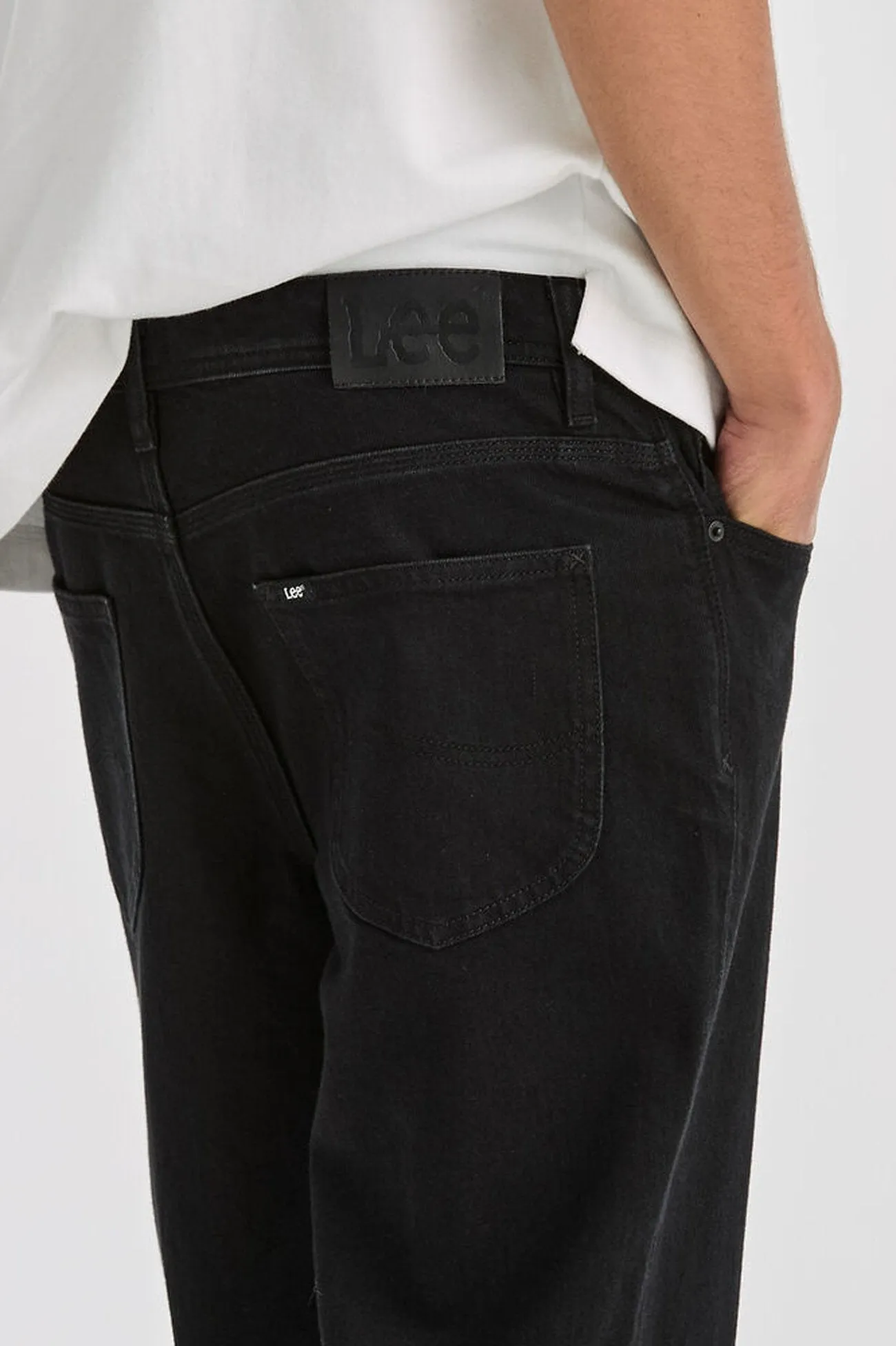 Breathable fabric technology Comfy Tailoring L-Three Jean New Black