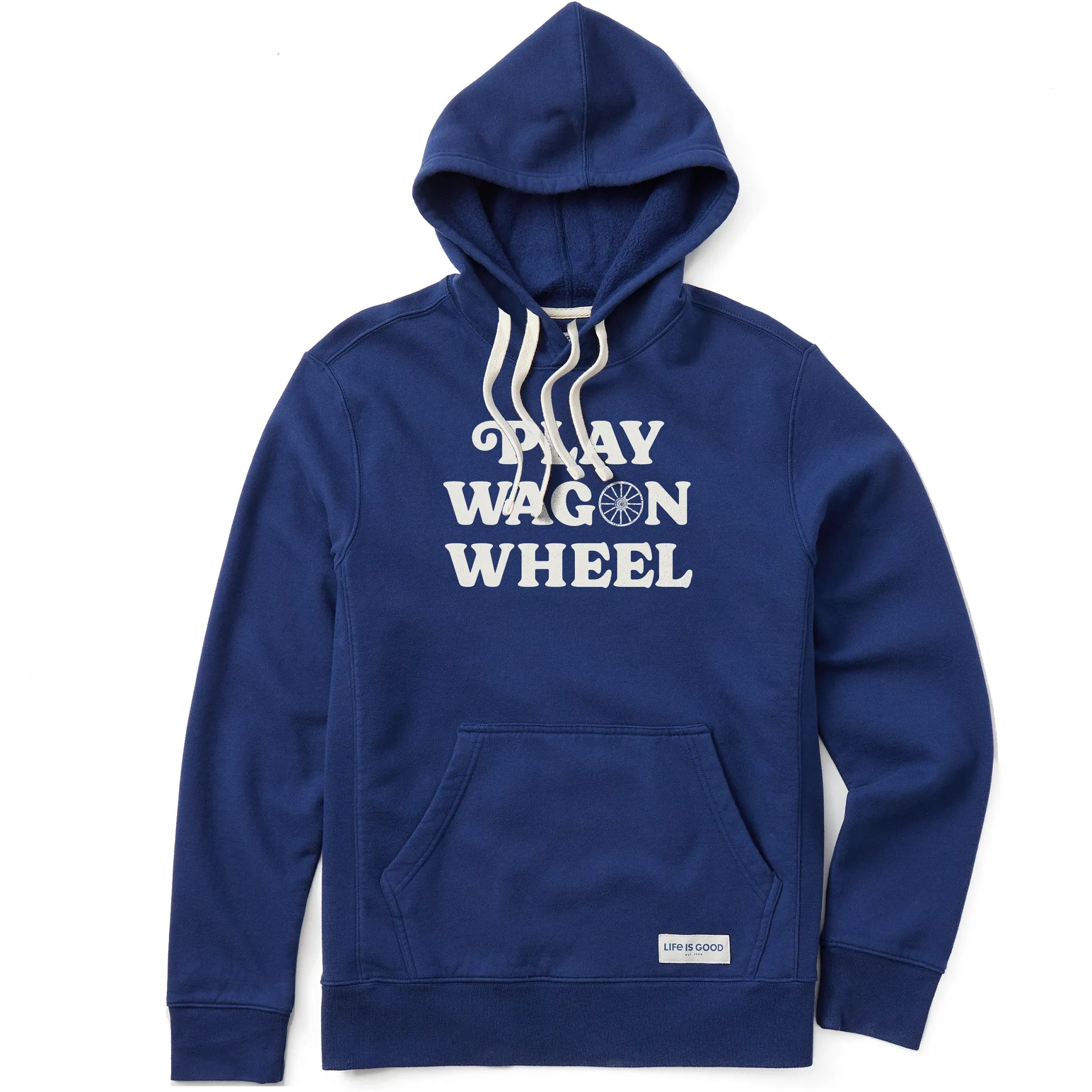 Street-Ready Look Men's Play Wagon Wheel Simply True Fleece Hoodie