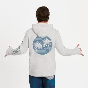 Men's Retro Palms Sun Simply True Fleece Hoodie Outdoor Fit