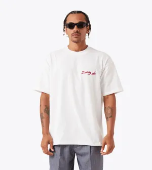 Daily Comfort Rope Box Tee Vintage White