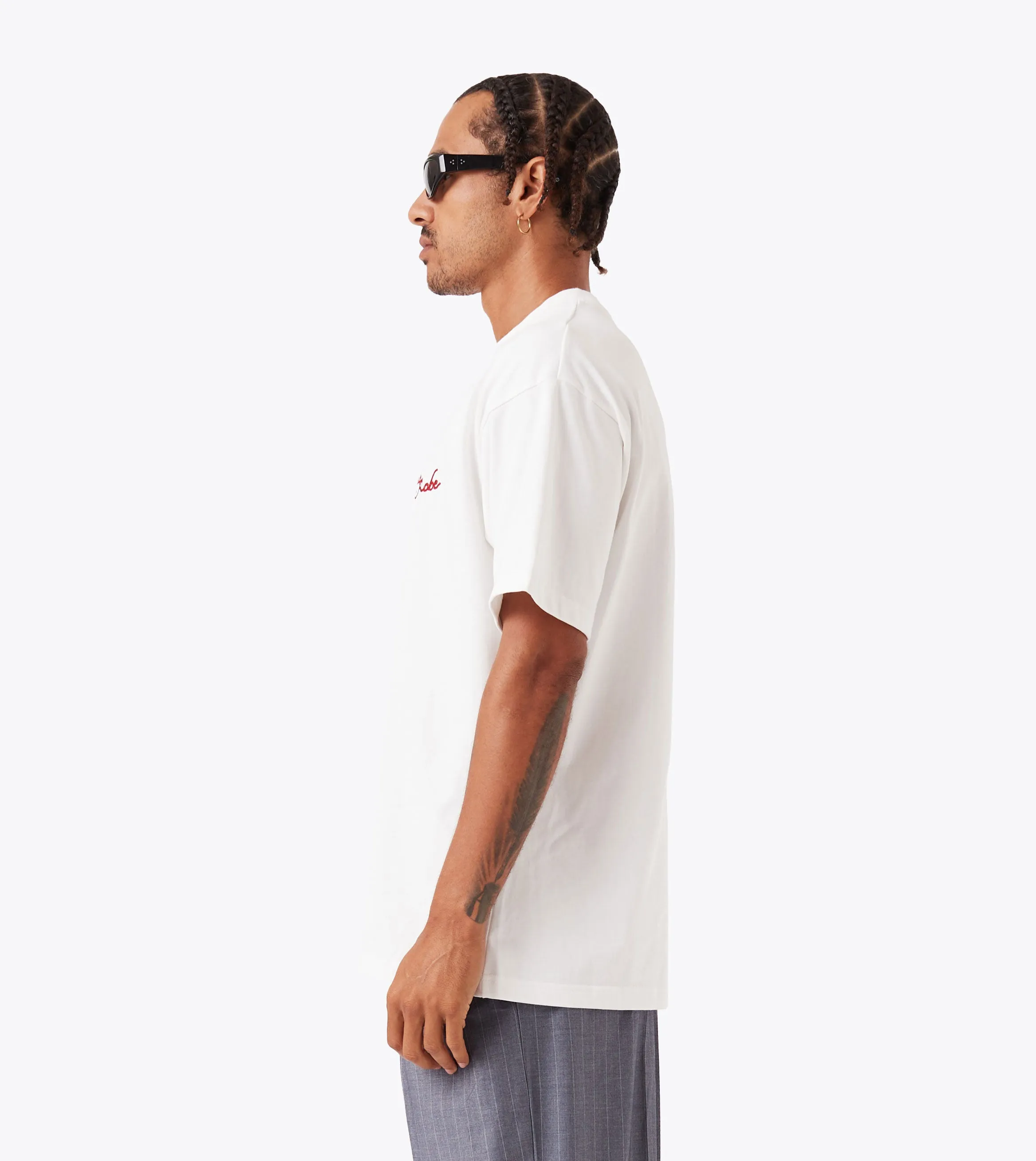 Rope Box Tee Vintage White Chilly Weather Style