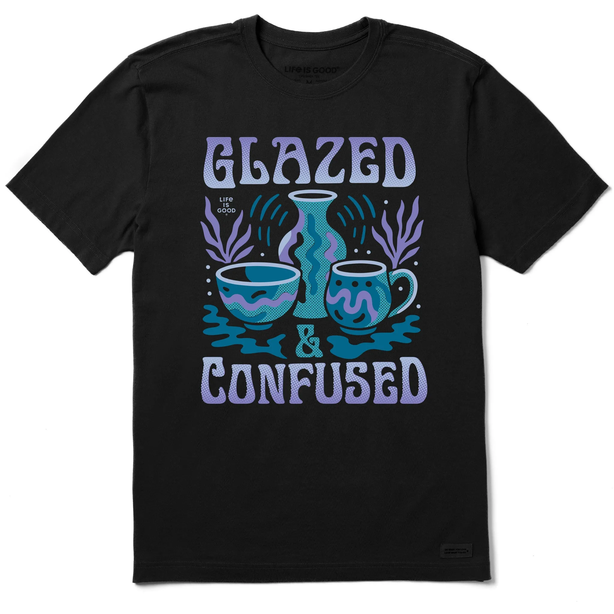 Comfortable Layer Men's Glazed and Confused Short Sleeve Tee