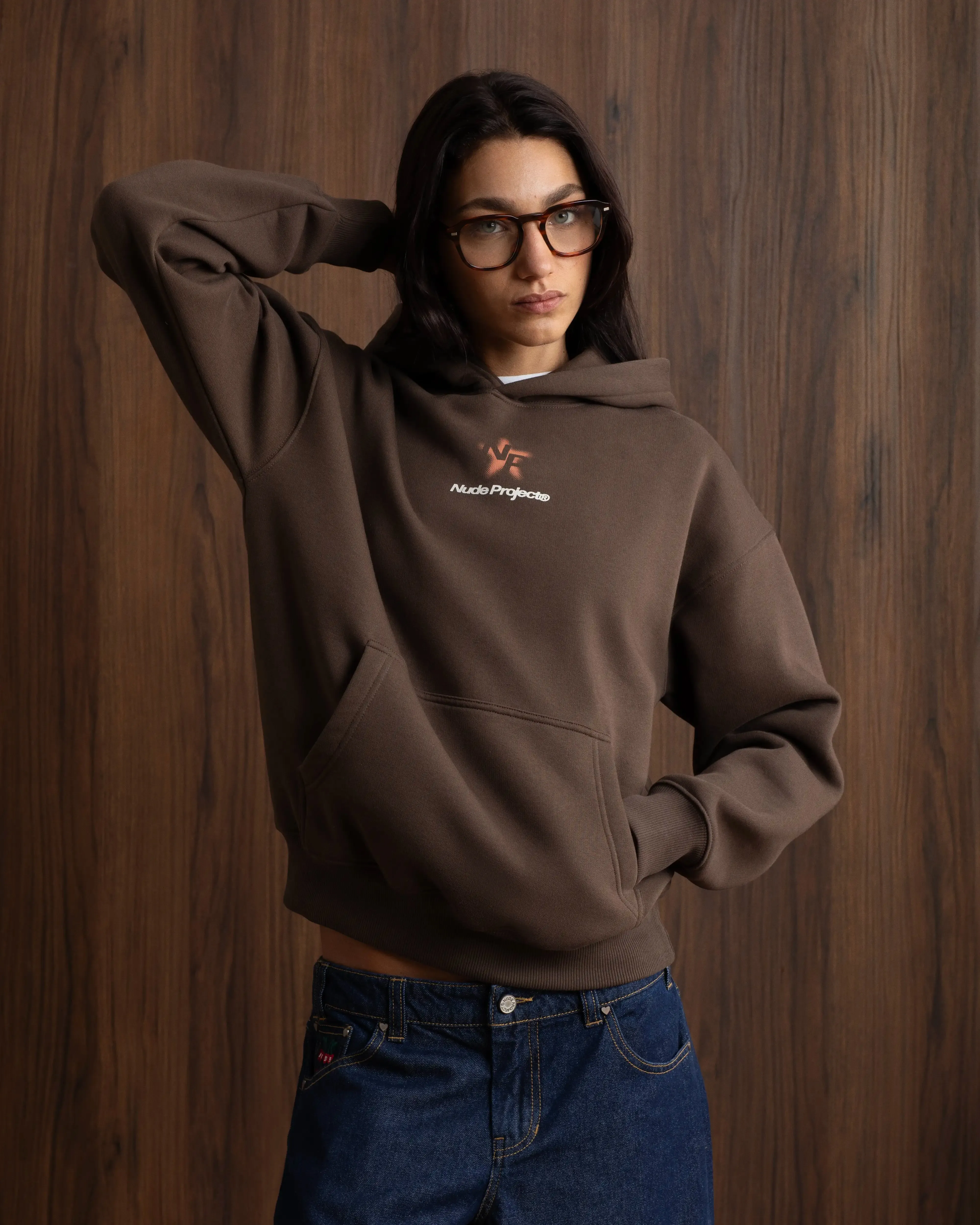 Seoul Hoodie Brown product party readiness appropriate for sports