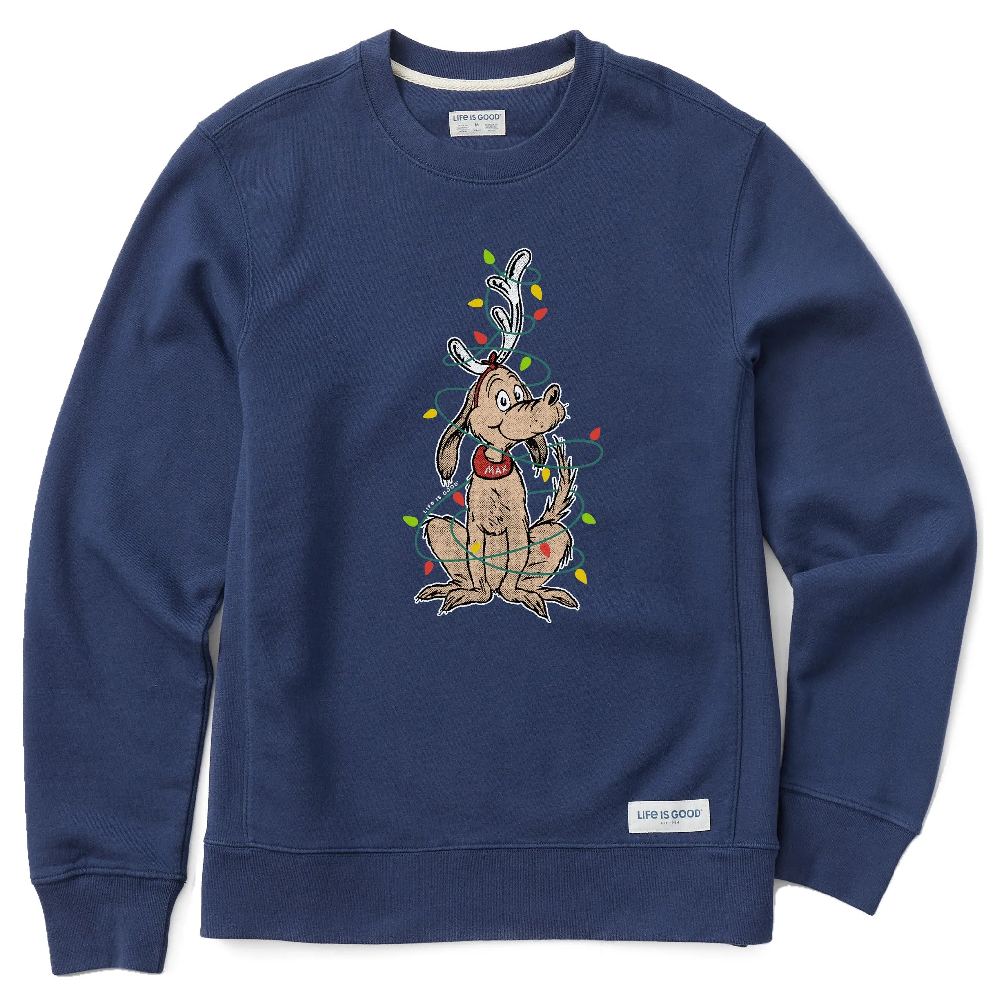 Classic Comfort Men's Max Lights Simply True Fleece Crew