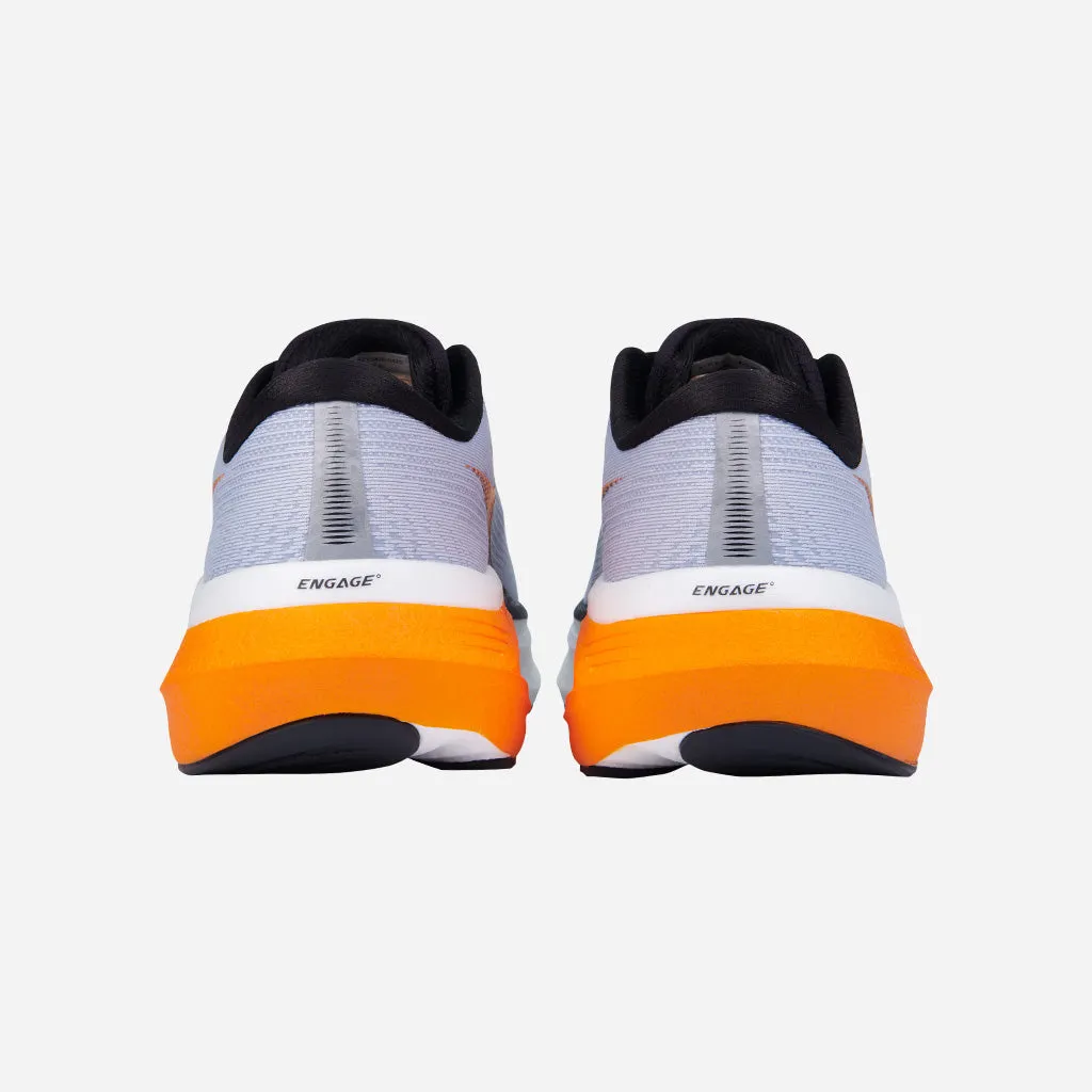 Friction Free Liner Breathable Upper Design 361-PHOENIX: Microchip/Magma Orange