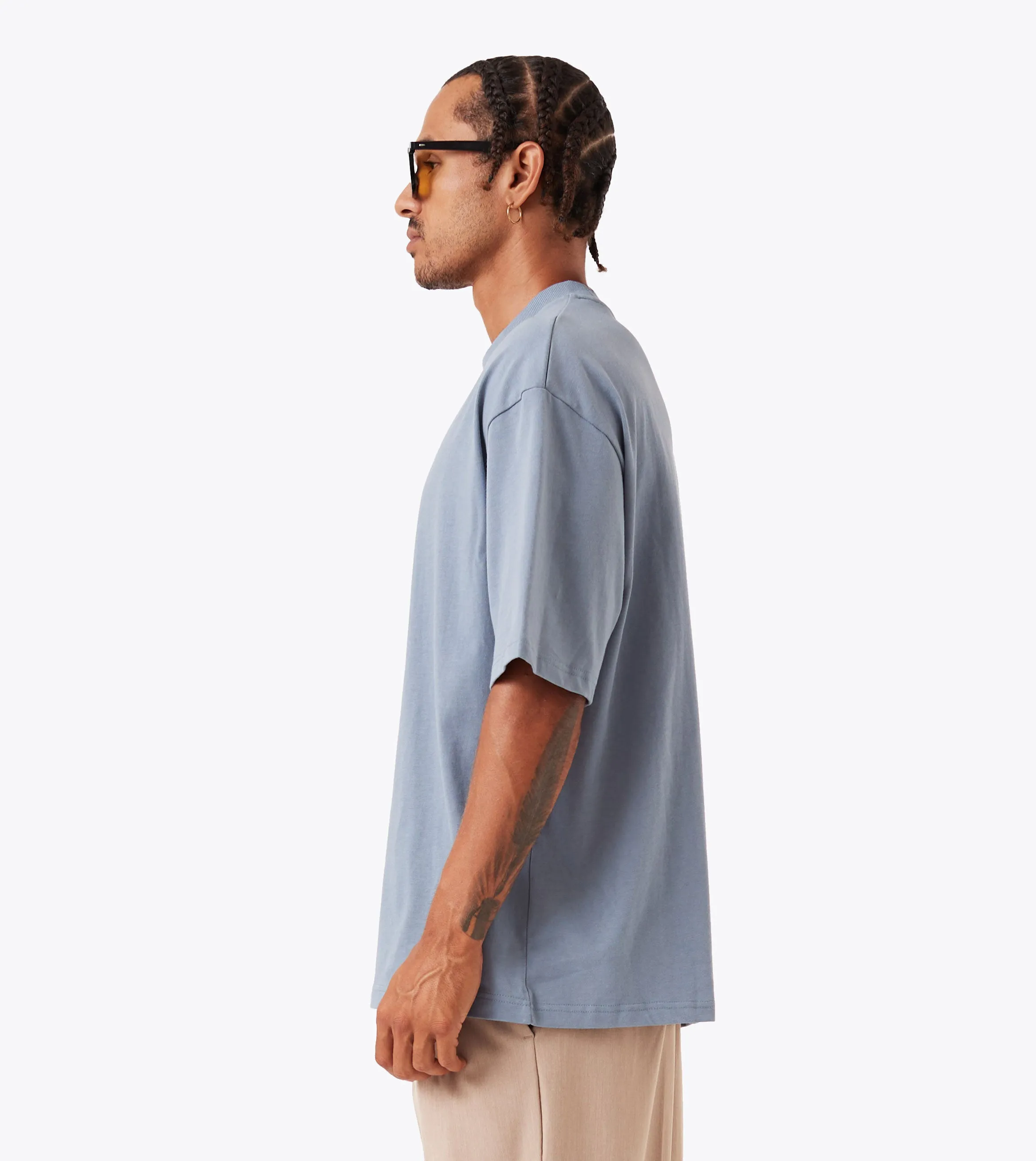 Flow Tee Steel Scoop neck