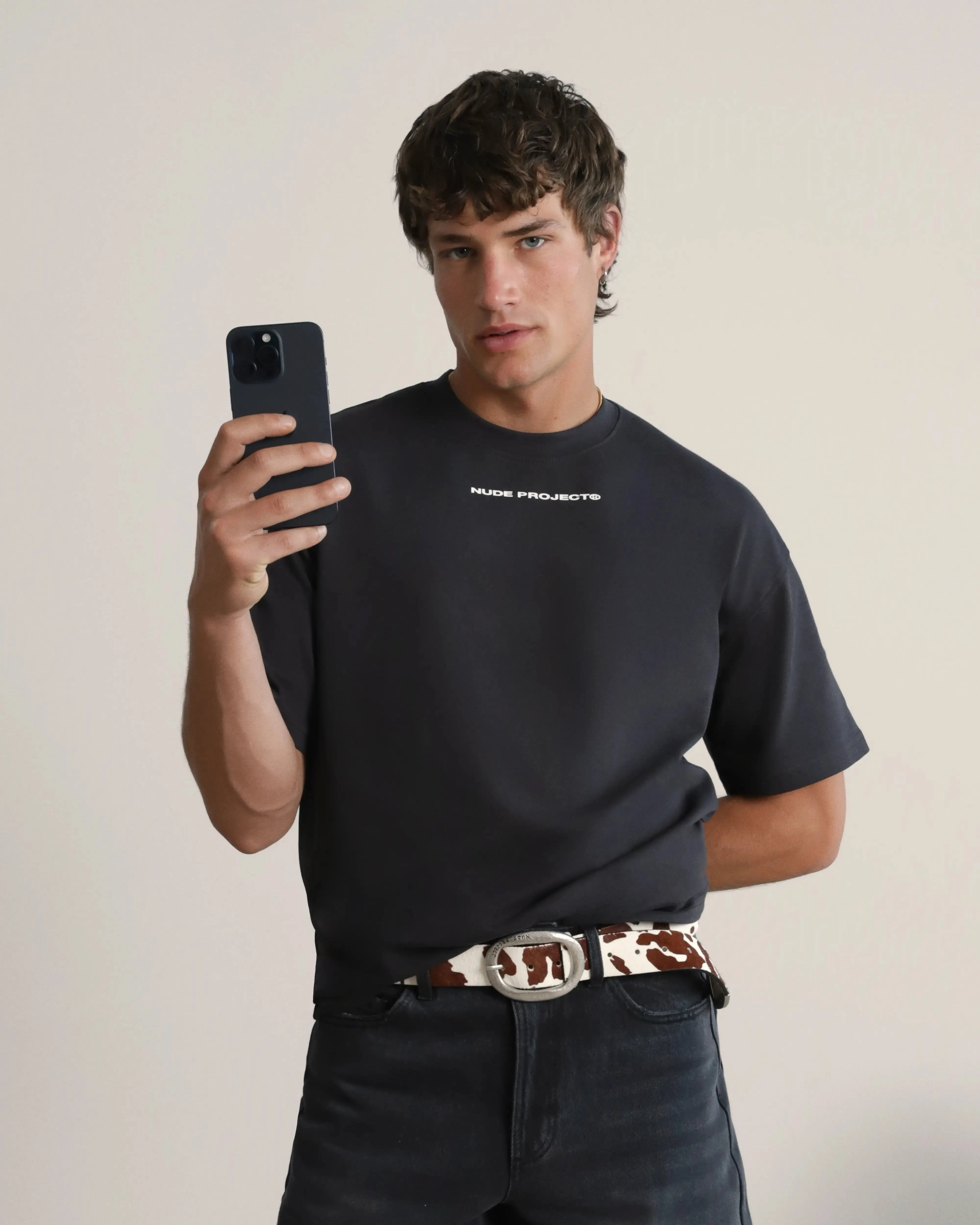 Cherry Tee Black Streetwear Style