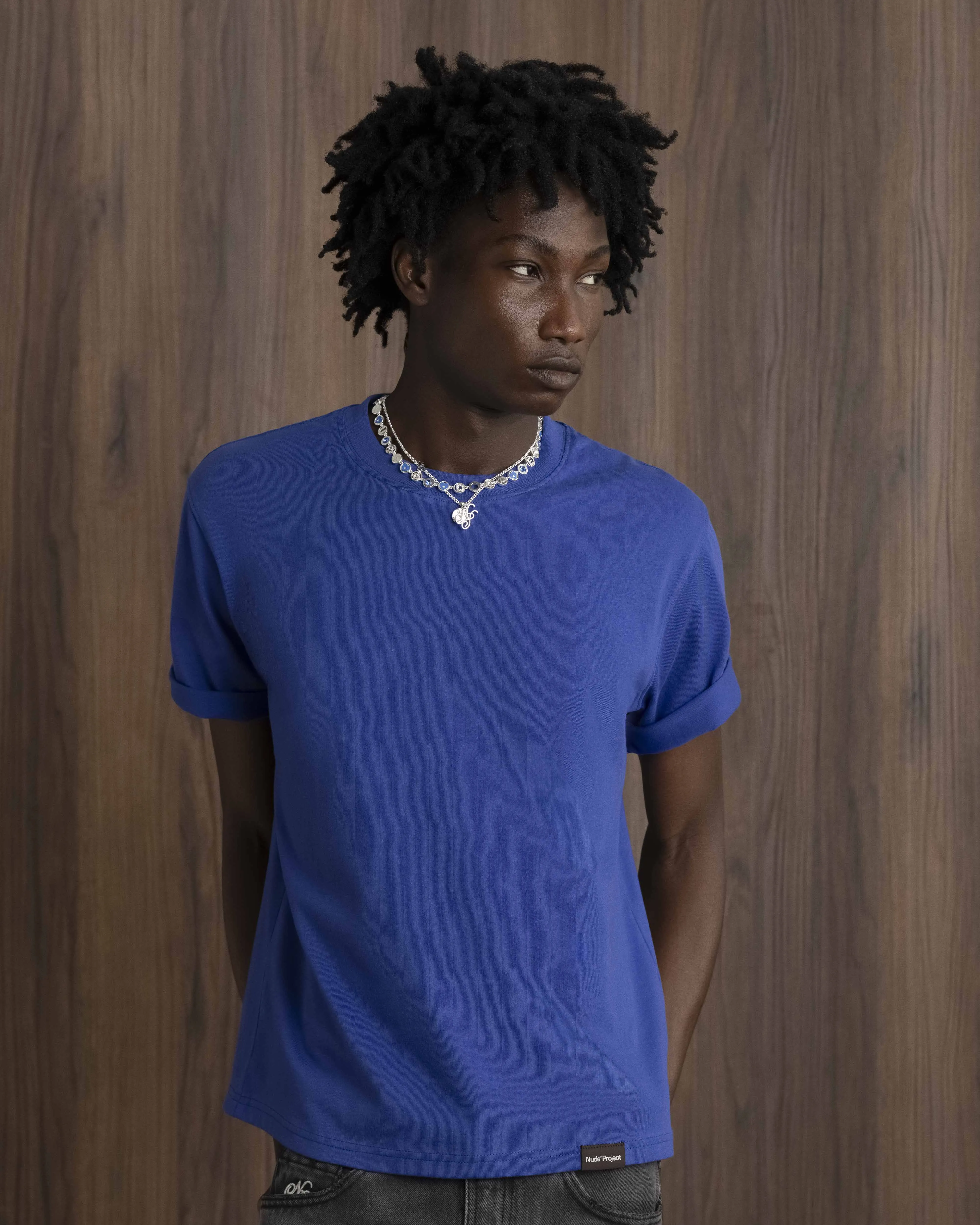 Perfect Fit Wear discount offer Basic Tee Blue/Black/Grey 3xPack