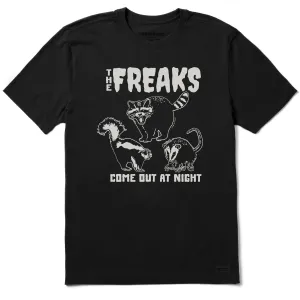 Layered Style Men's The Freaks Come Out at Night Short Sleeve Tee