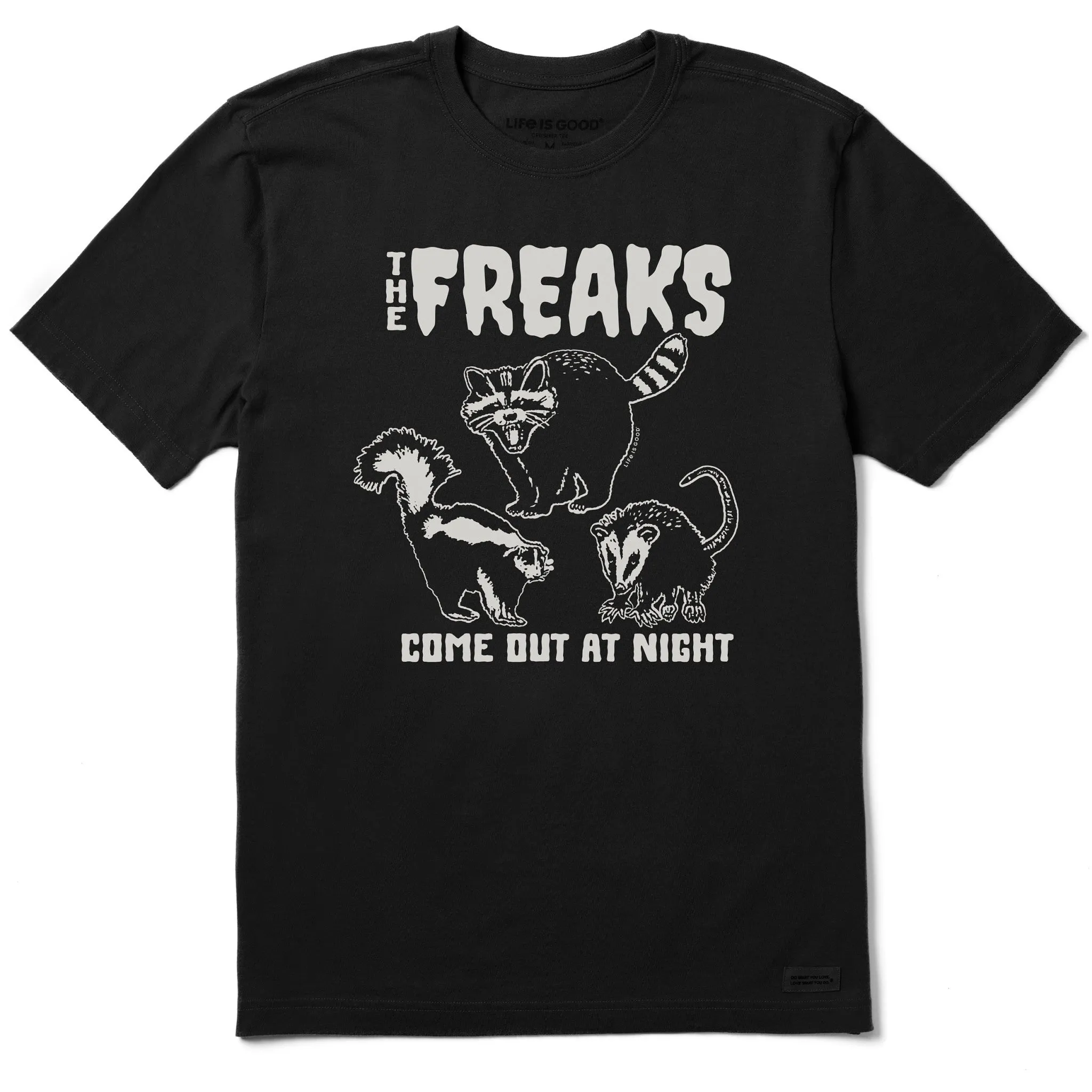 Elastic Fit AllWeatherComfort Men's The Freaks Come Out at Night Short Sleeve Tee