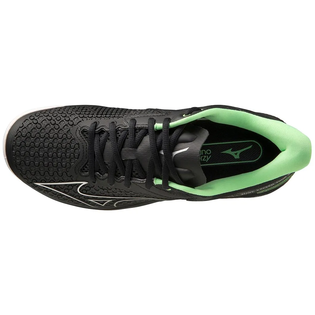 Fast Move Mizuno Wave Exceed Tour 5 AC Men Court Shoes [Black/Silver]