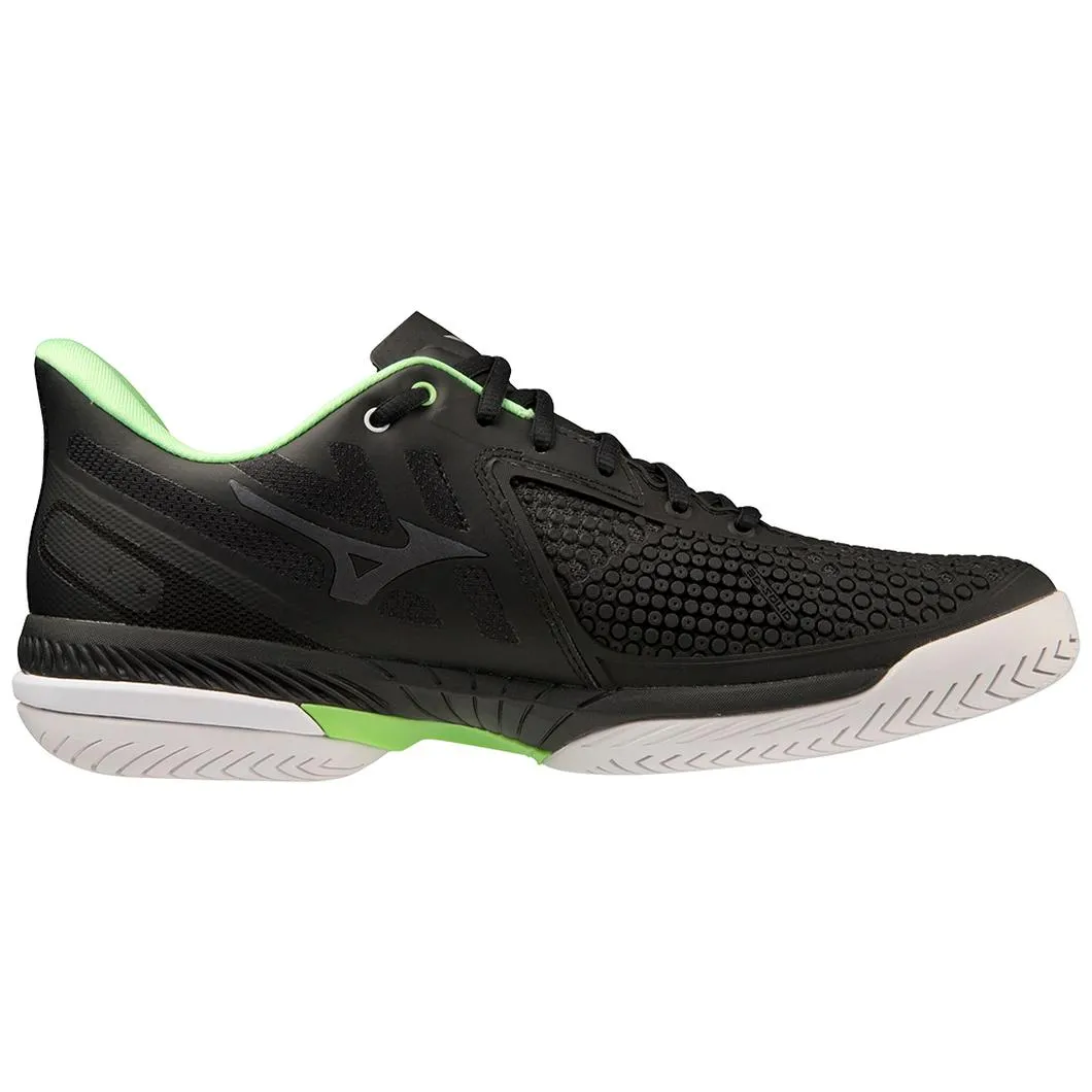 Energy Legend Flow Ultra Mizuno Wave Exceed Tour 5 AC Men Court Shoes [Black/Silver]