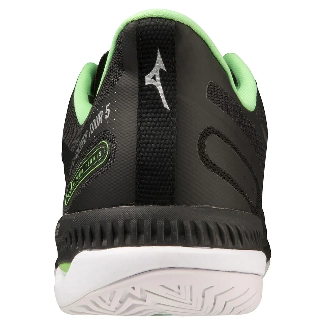 Mizuno Wave Exceed Tour 5 AC Men Court Shoes [Black/Silver] Trail One