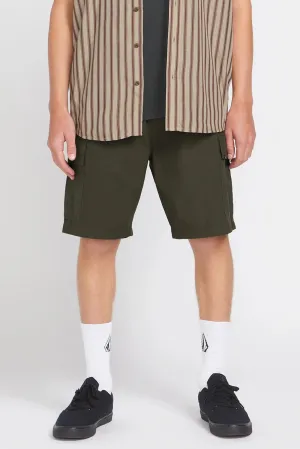 Tactical Attachment Loops March Cargo Elastic Waist Short Wren