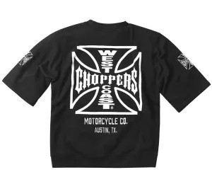 Holiday Wear WCC CFL CHOP SLEEVE CREWNECK - BLACK