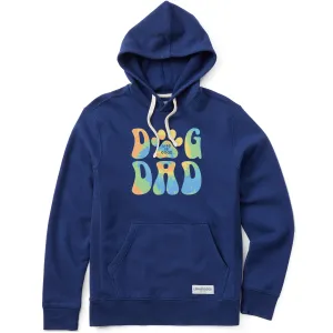 quick-drying Work Wear Men's Tie Dye Dog Dad Simply True Fleece Hoodie