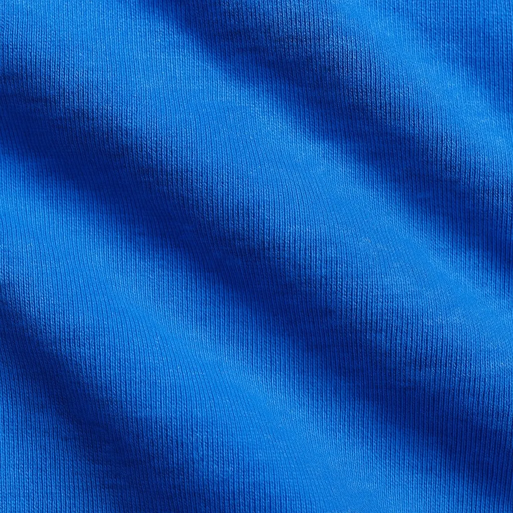 Breathable Essentials Crest Slub Flow Tee Cobalt Blue