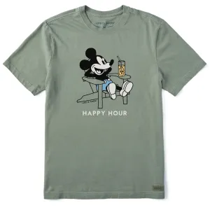 Men's Happy Hour Willie Adirondack Short Sleeve Tee Comfort Wearable