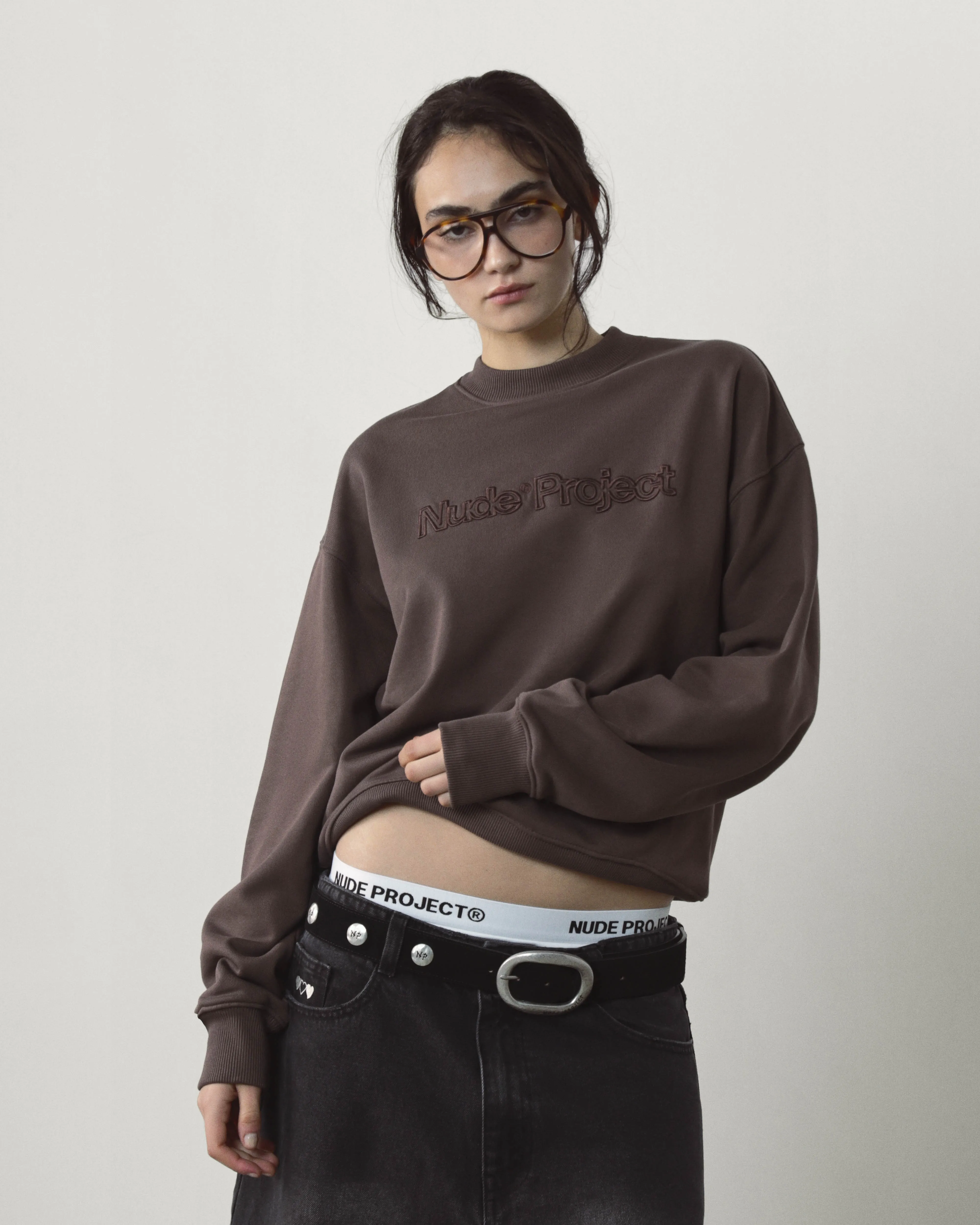 Smart Fashion Brun Sweatshirt Brown