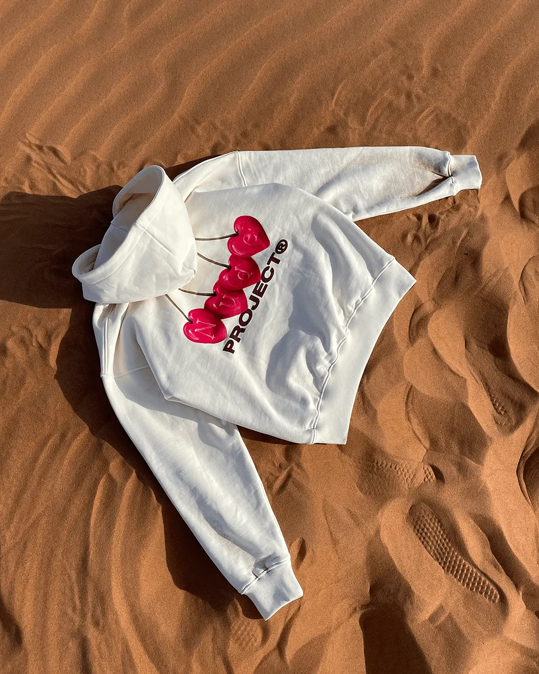 Cherry Hoodie Marshmallow Core Layer