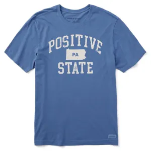 Men's Positive State Pennsylvania Short Sleeve Crusher Tee Chic