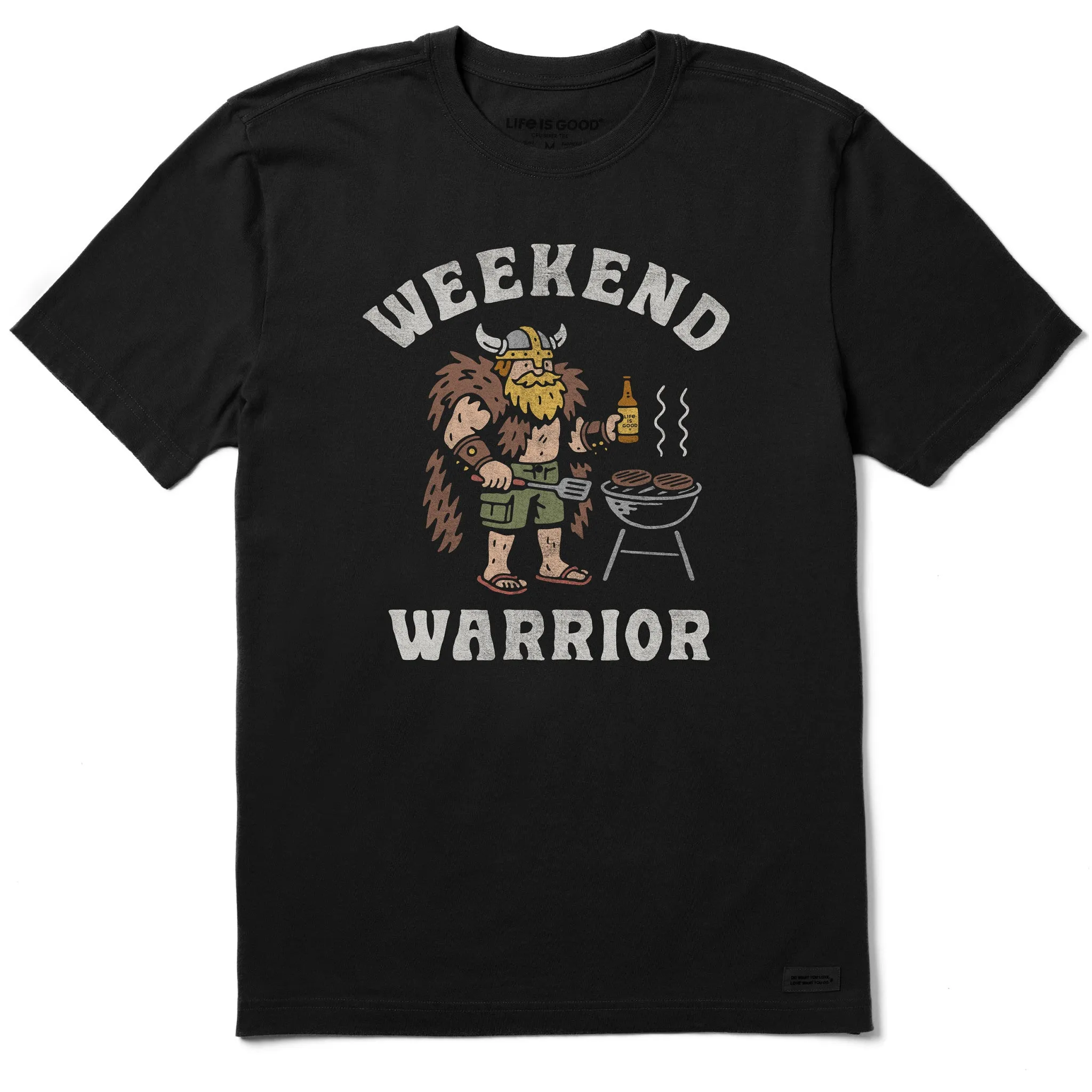Relax Trend Loose fitting comfort Men's Weekend Warrior Viking Short Sleeve Tee