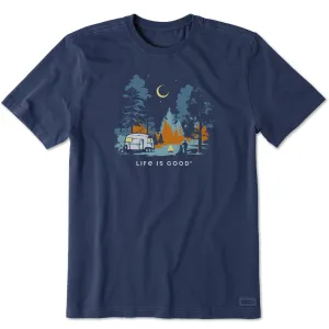 Men's Woodsy RV Camp Short Sleeve Tee Stylish and Relaxed