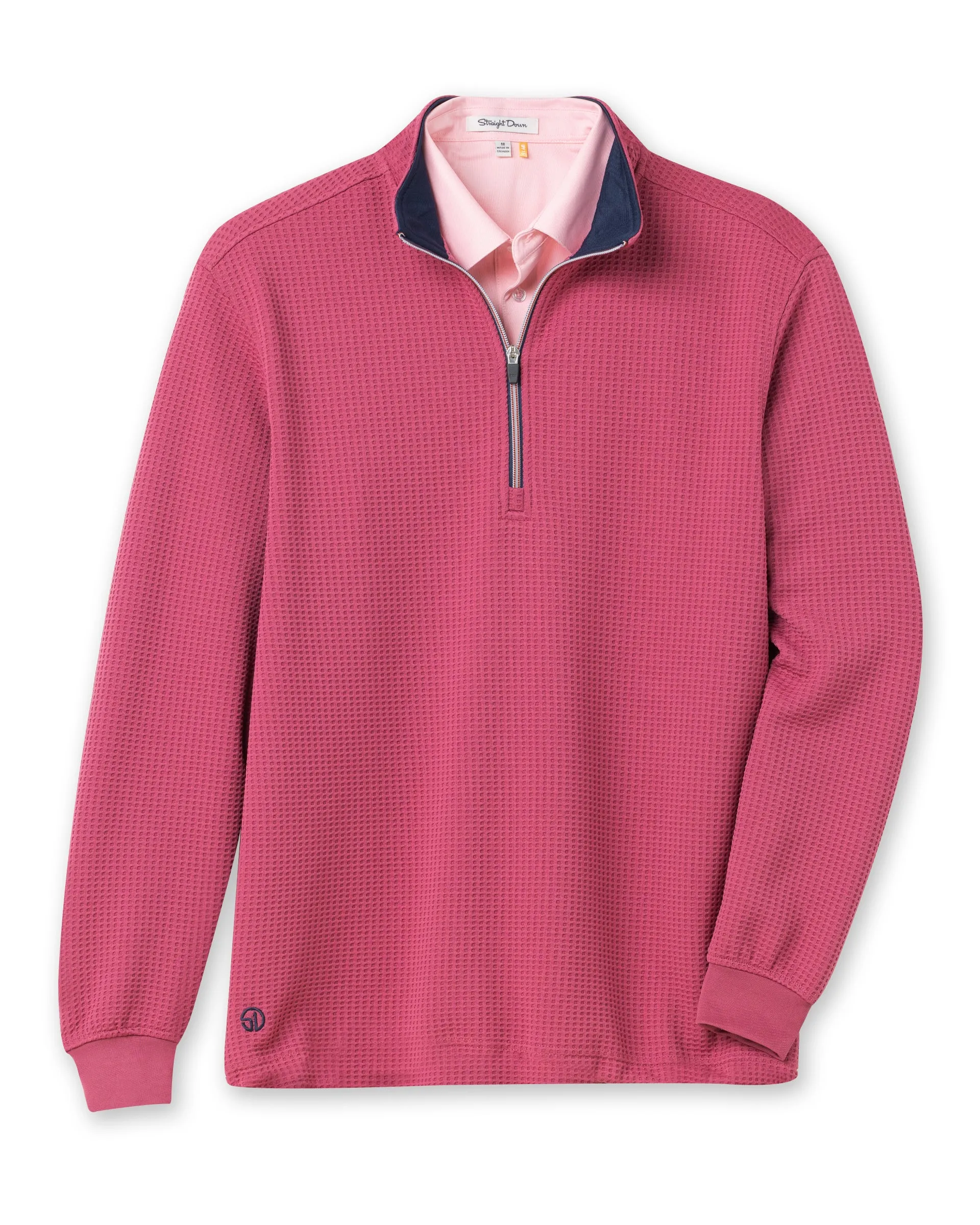 Optic Quarter Zip - Acai Minimal Shrinkage