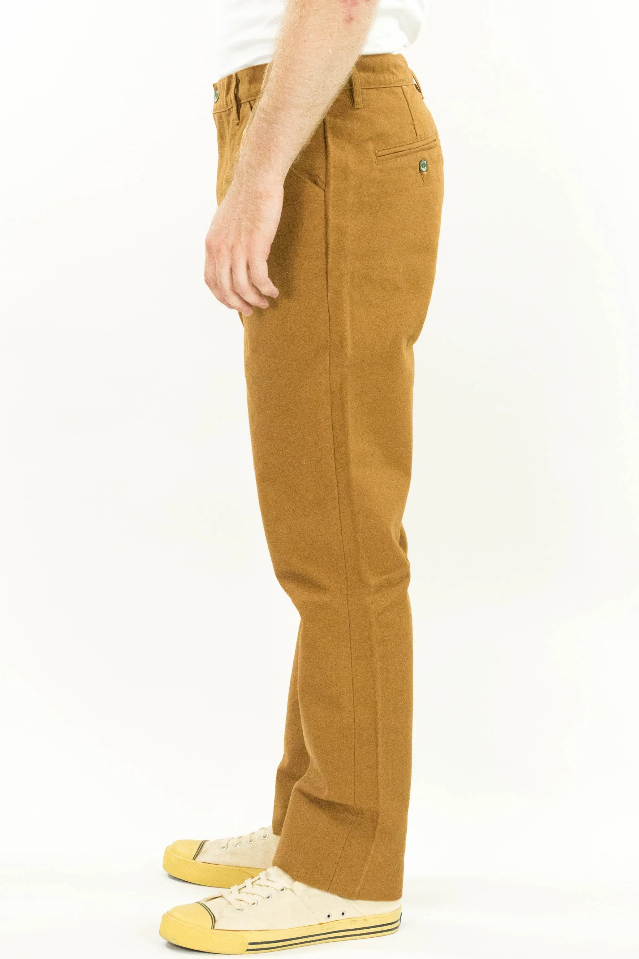 Caramel Mt Vernon  13 oz Duck Work Uniform  Chino Quick Fit