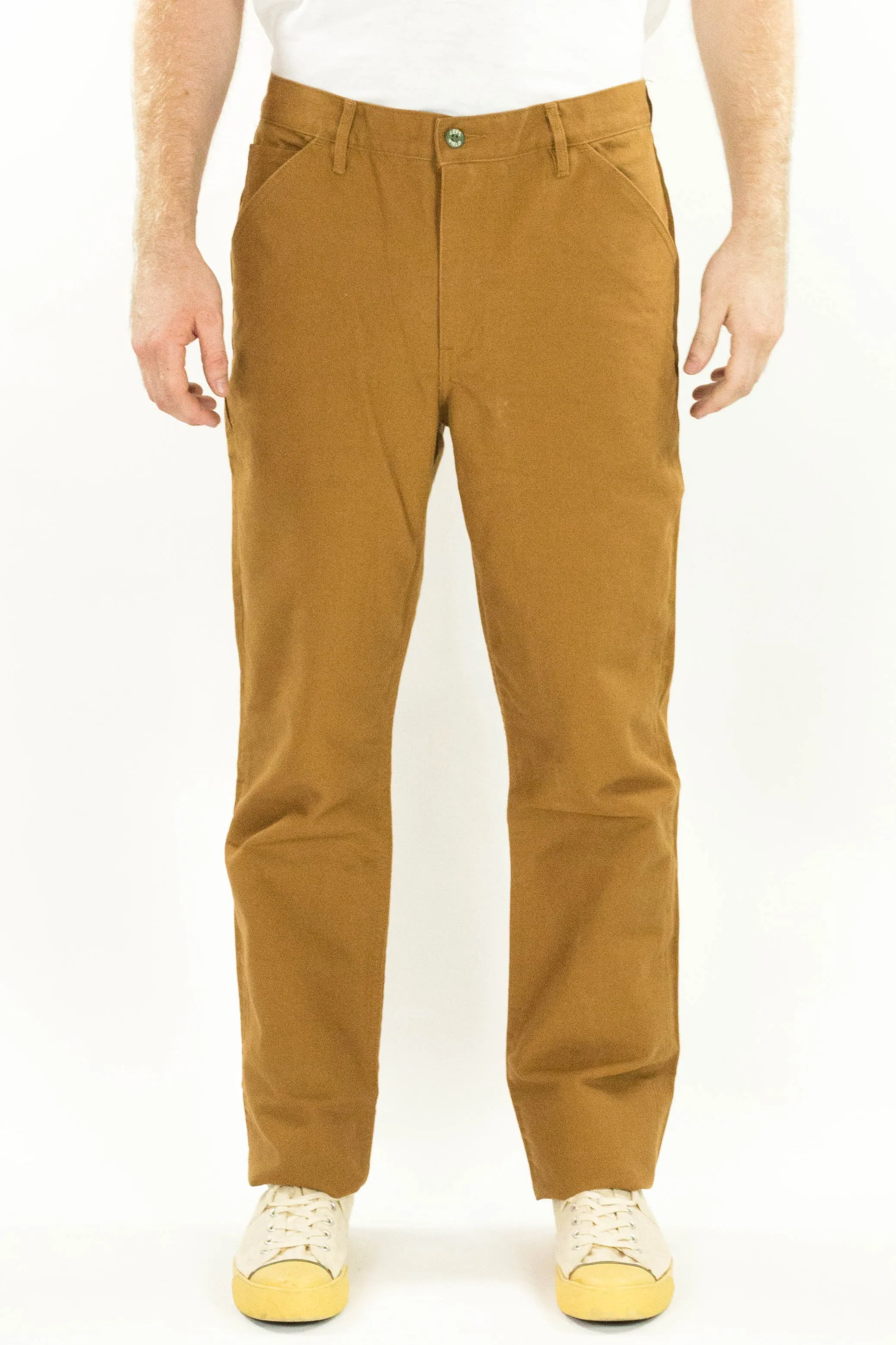 Caramel Mt Vernon  13 oz Duck Work Uniform  Chino Perfect Fit Adjustable Fit