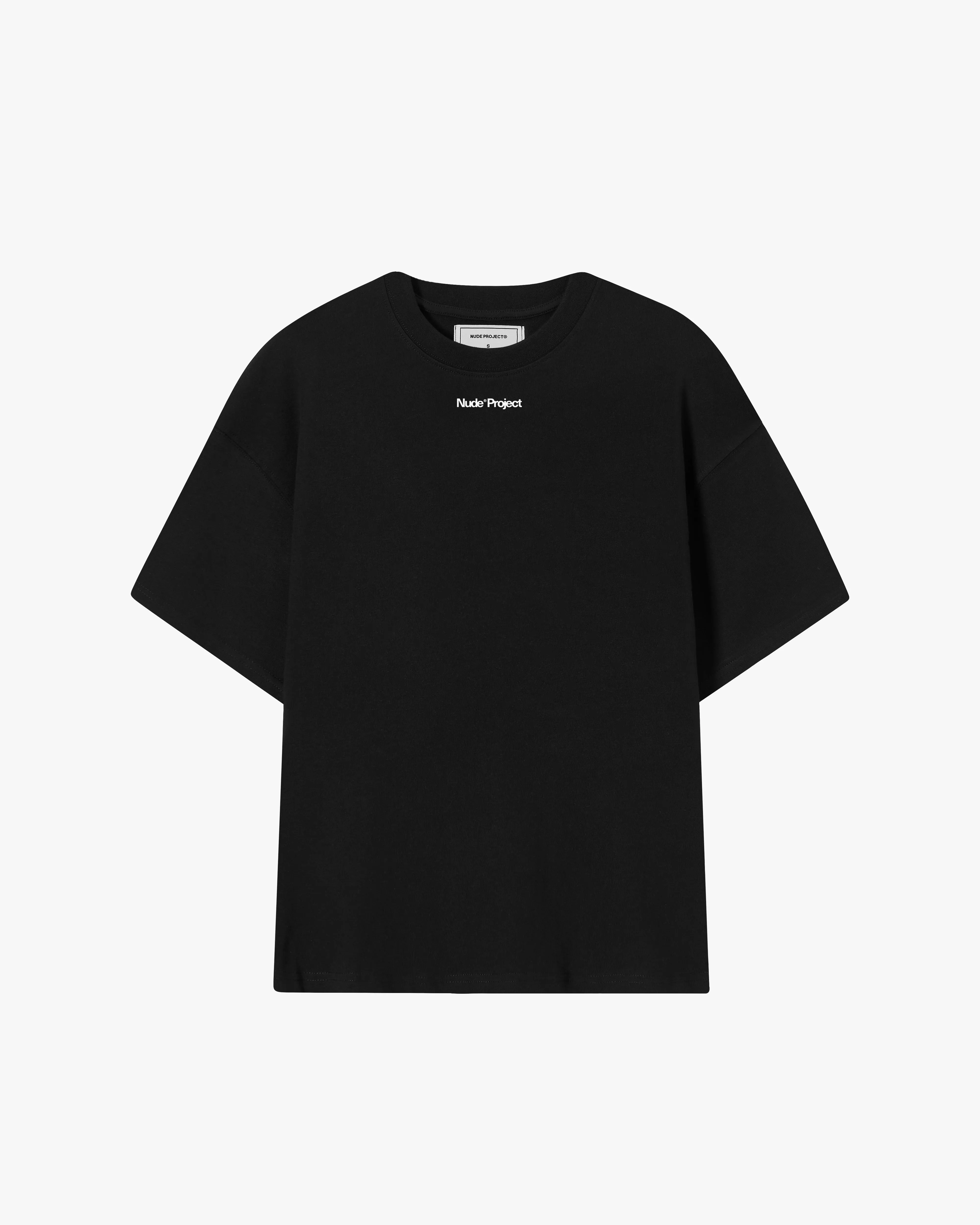 Breathable wear Play With Logo Tee Black