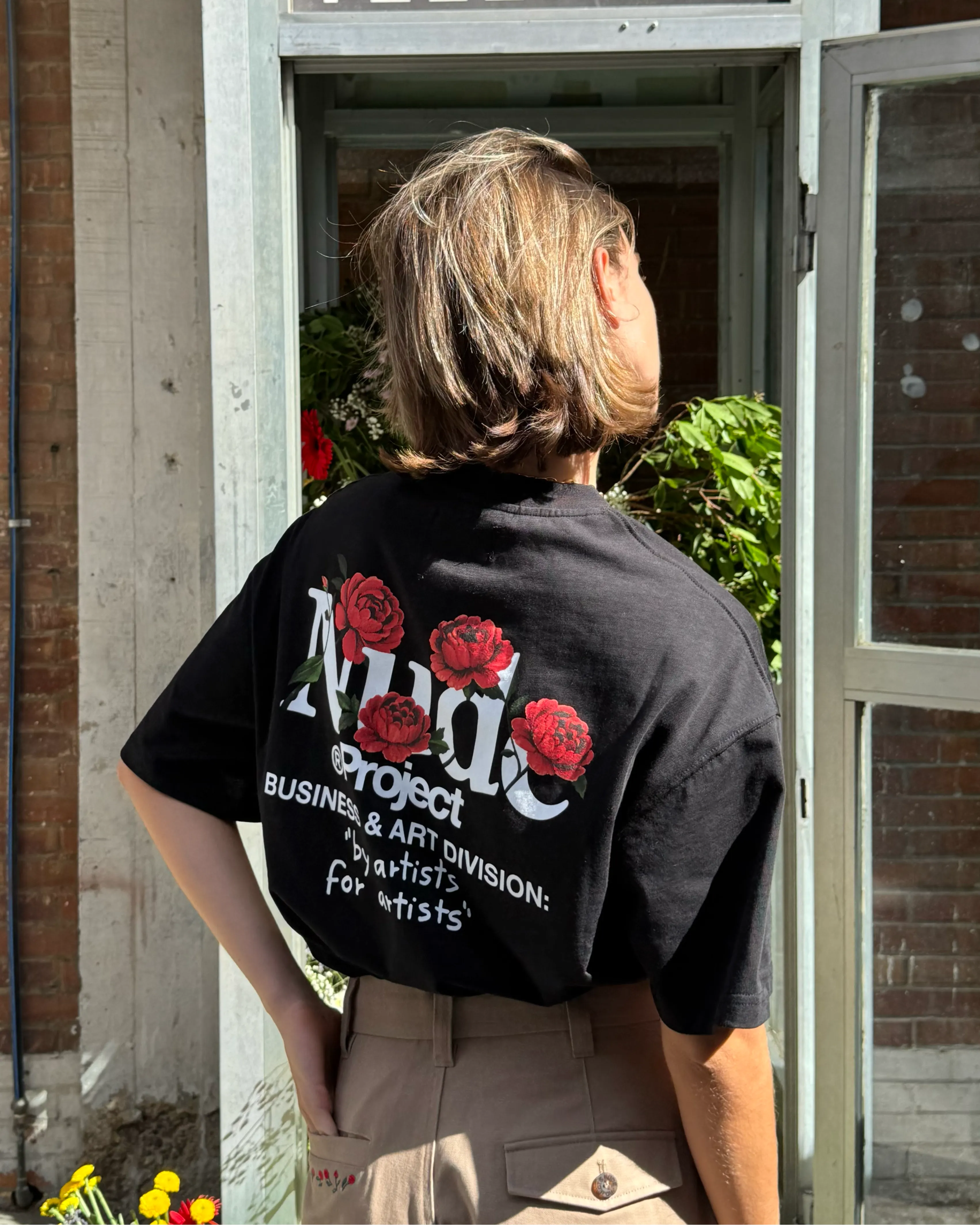 Play With Logo Tee Black Tagless Comfort Everyday Trend