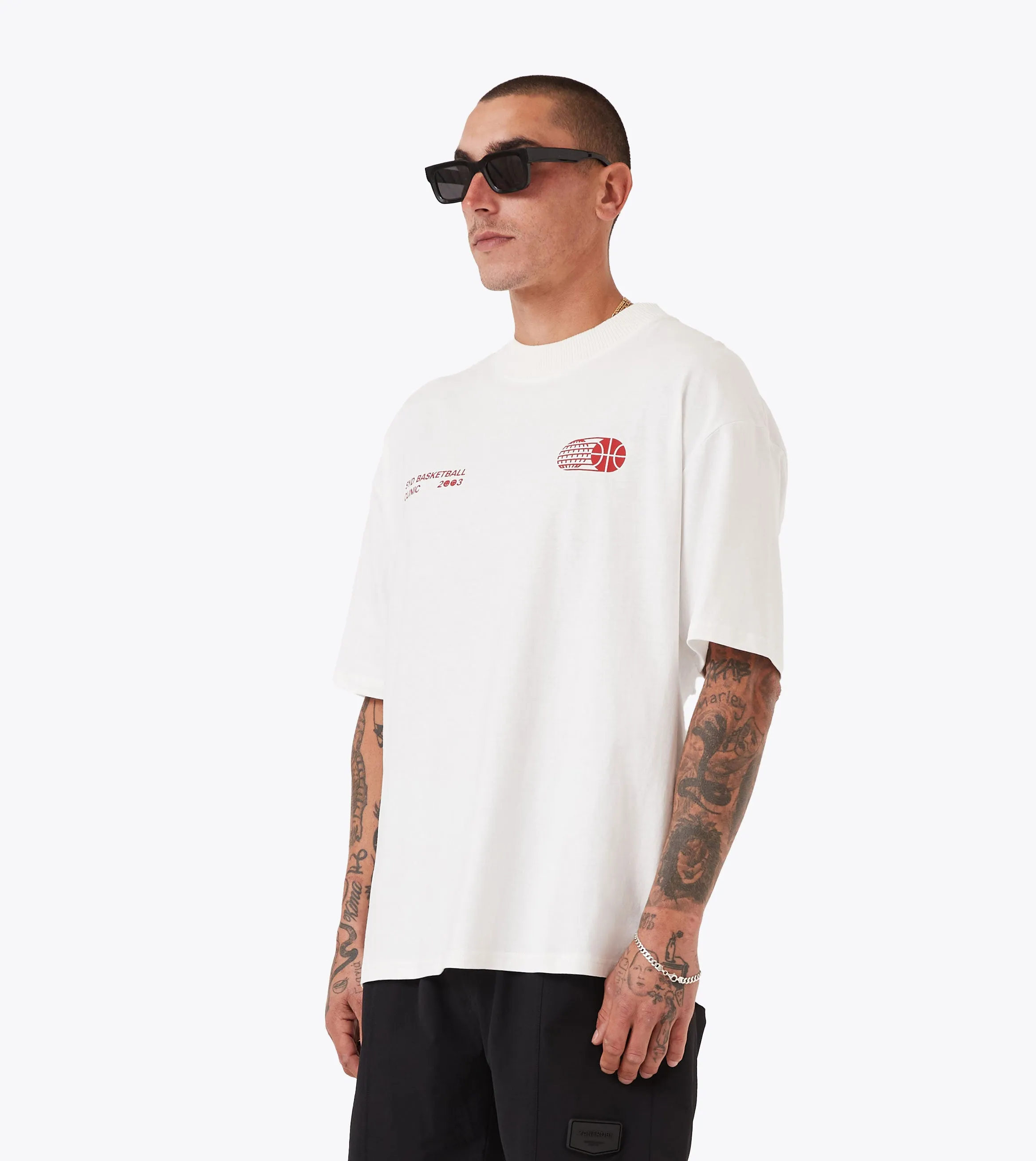 Comfortable Style Clinic Lounge Tee Vintage White