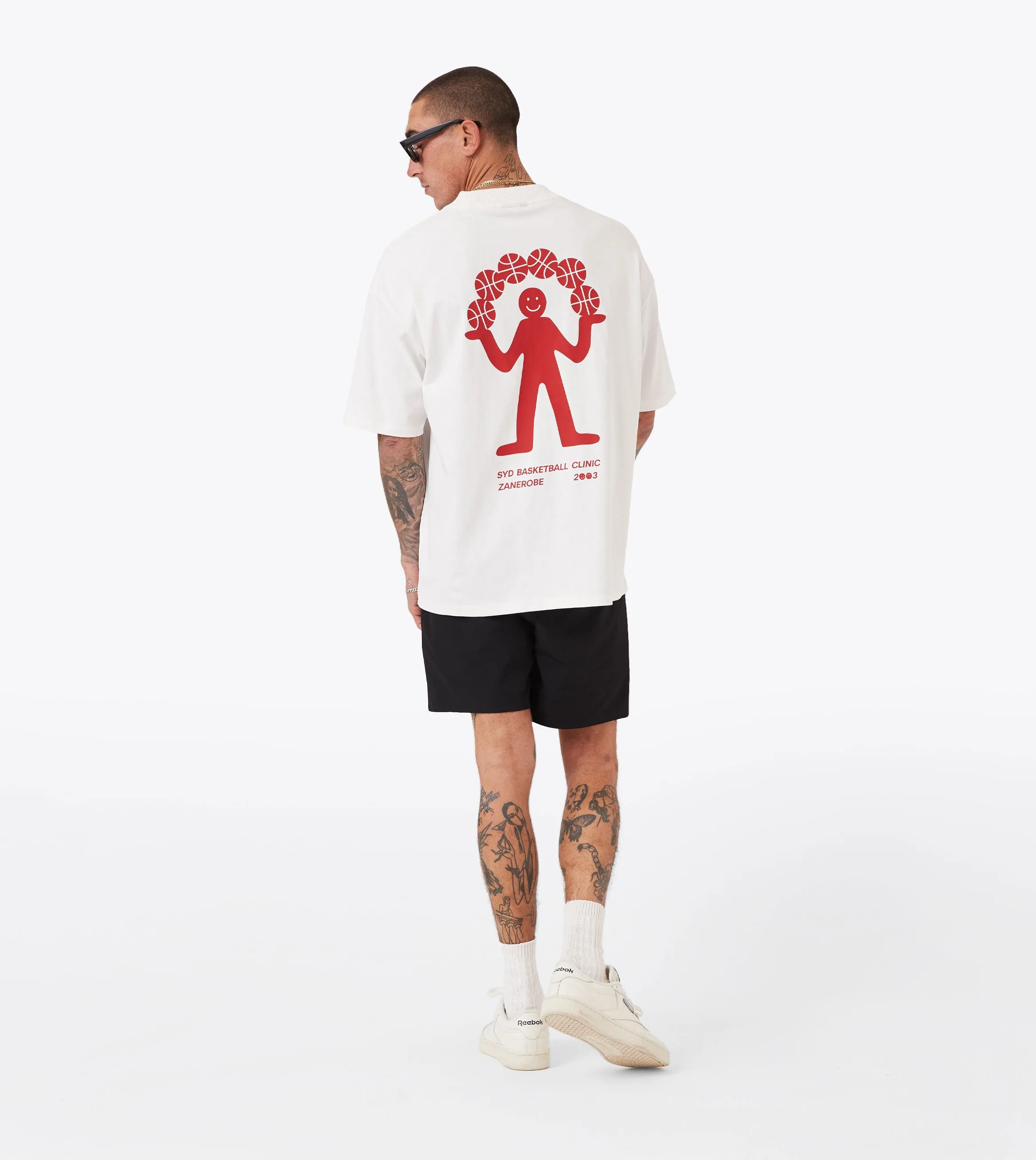 Cool Design Comfortable Fit Wear Clinic Lounge Tee Vintage White