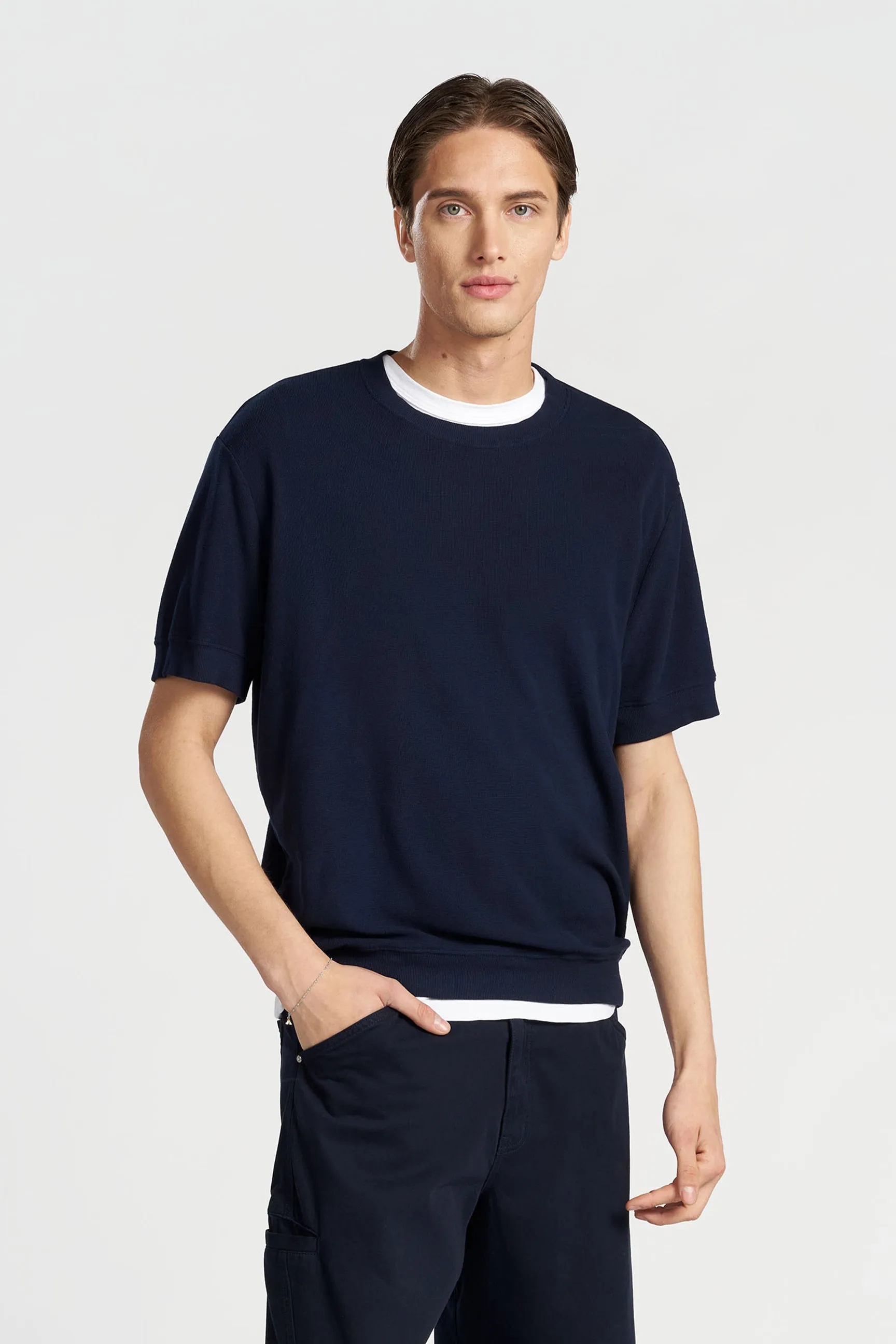 Hendrix Short Sleeve Crew Bold Statement