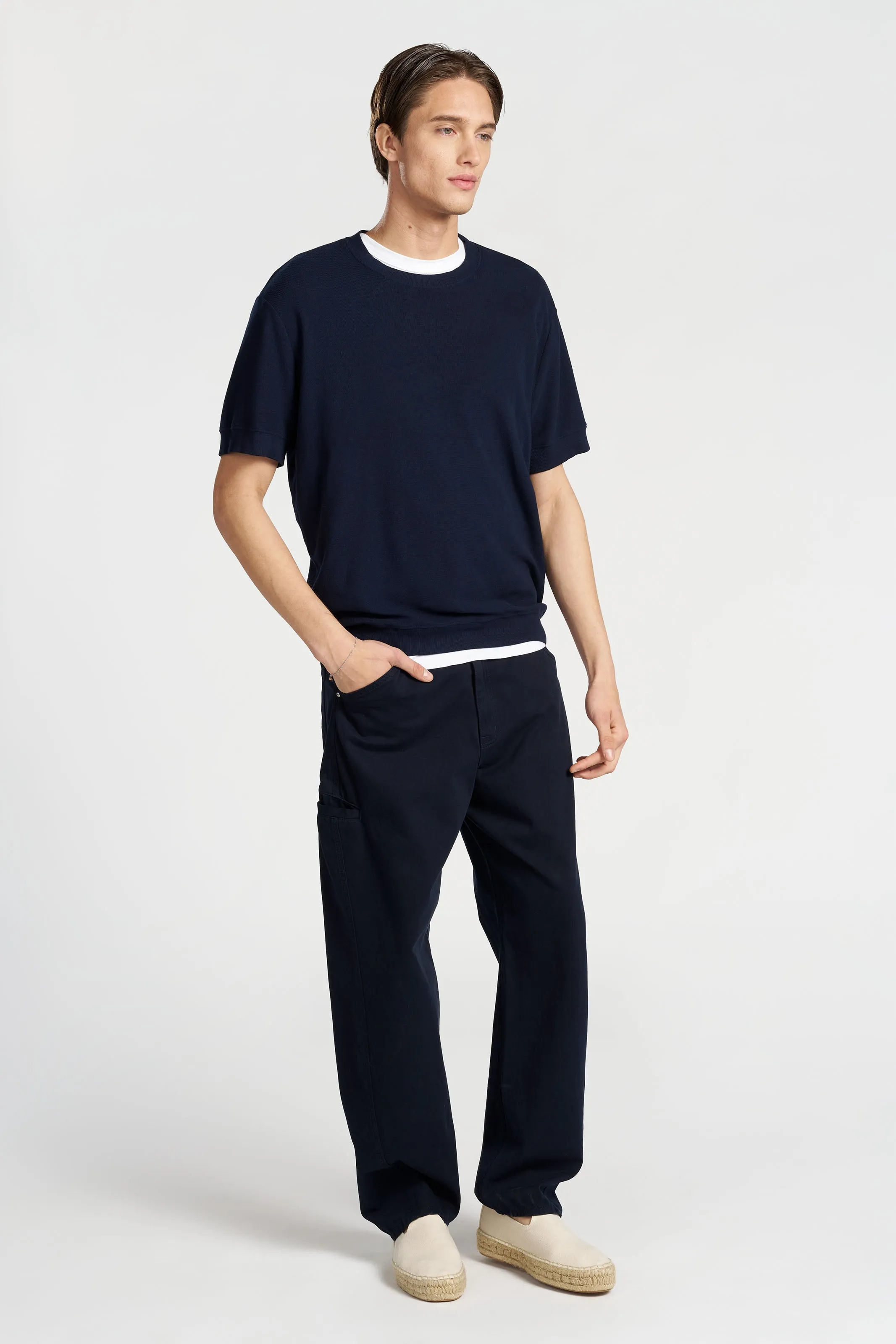 City Smart Look All-Weather Wear Hendrix Short Sleeve Crew