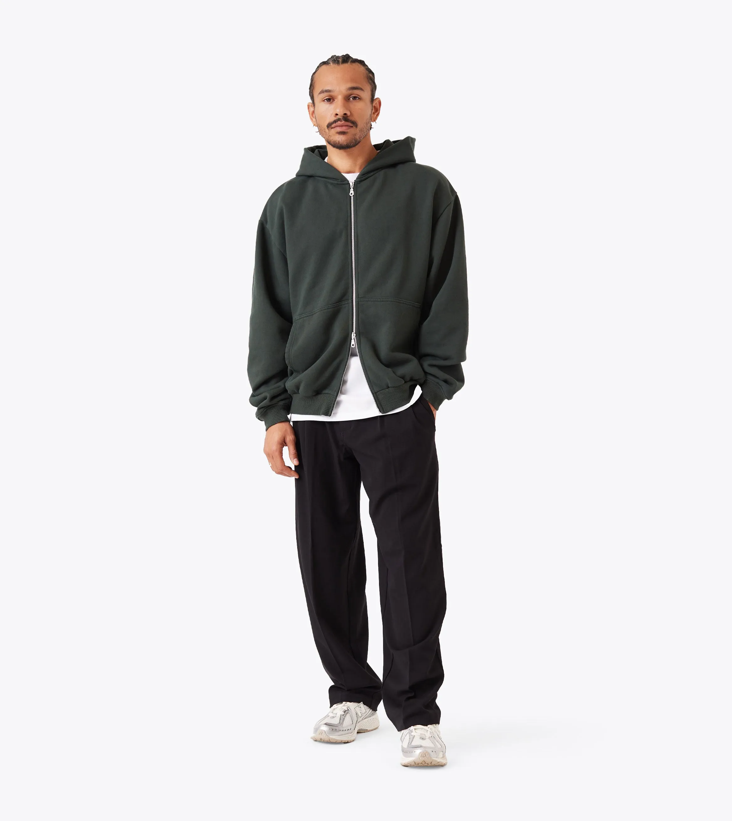 Box Zip Hood Forest comfortable for sitting Quilted Lining