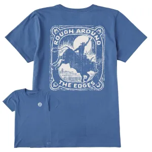 Flexible Fit Design Men's Rough Around The Edges Short Sleeve Tee