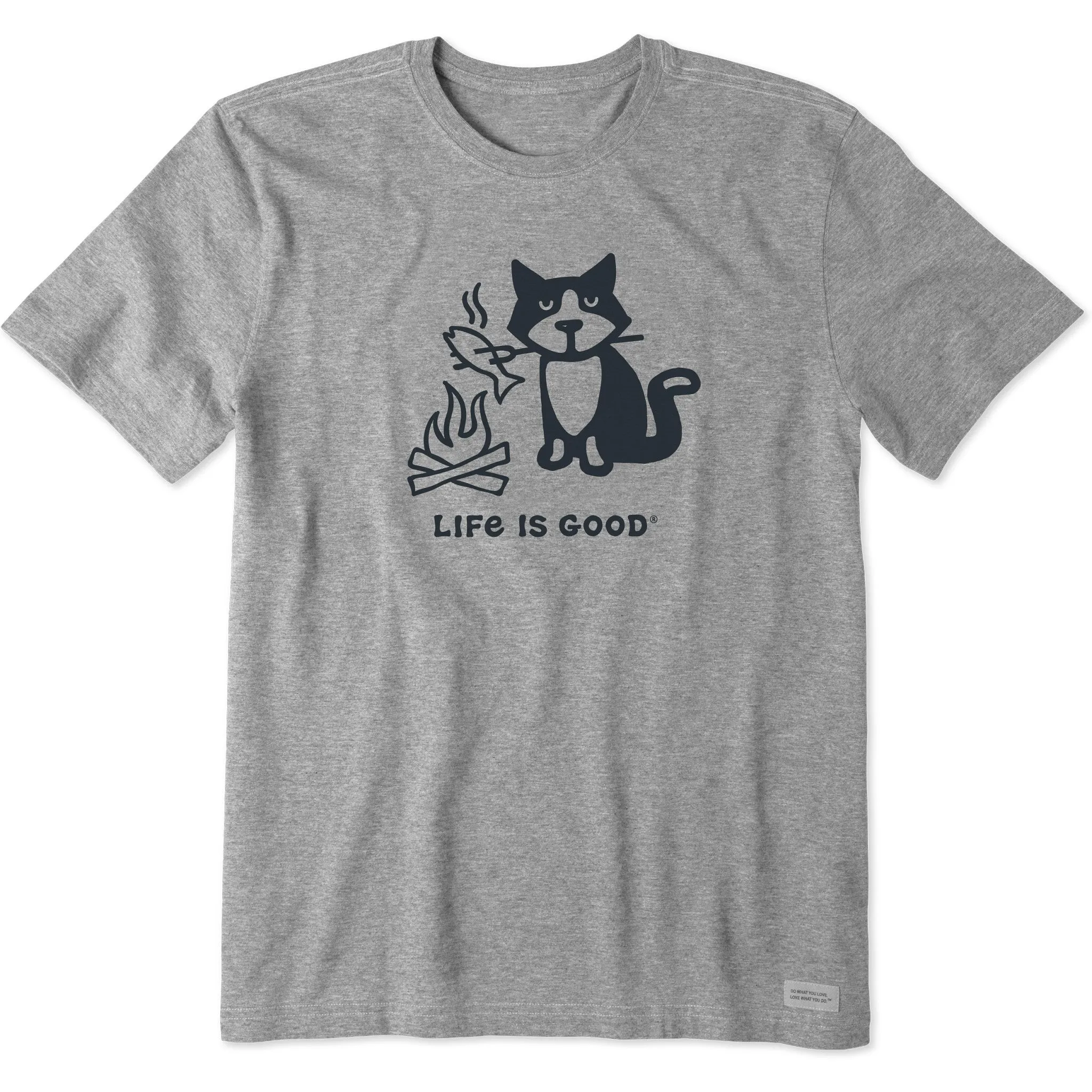 Men's Tux Campfire Short Sleeve Tee Heavyweight Weave