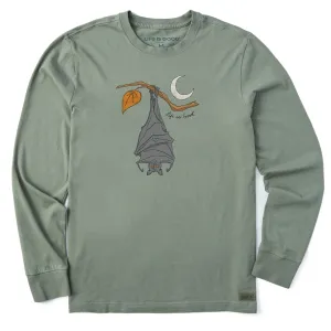 Men's Hanging Bat Long Sleeve Crusher Tee Chill Style