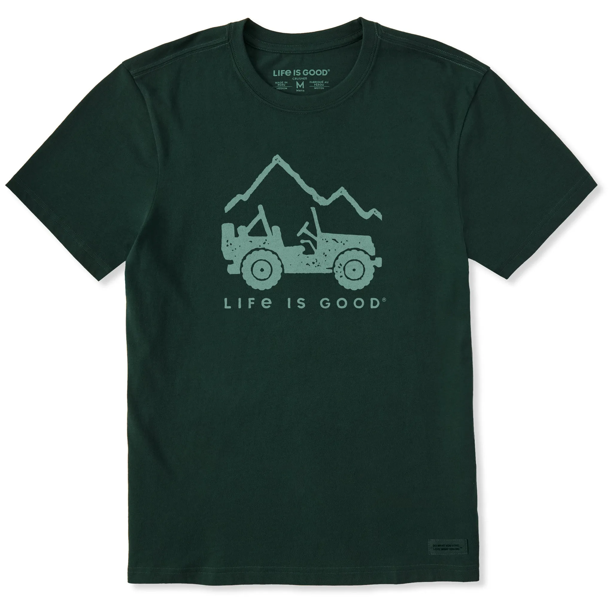 Performance Comfort Flattering Design Men's Wander SUV LC Short Sleeve Crusher Tee